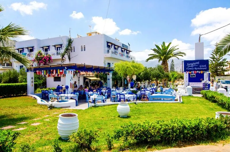 Property building in Sergiani Garden Hotel Apartments