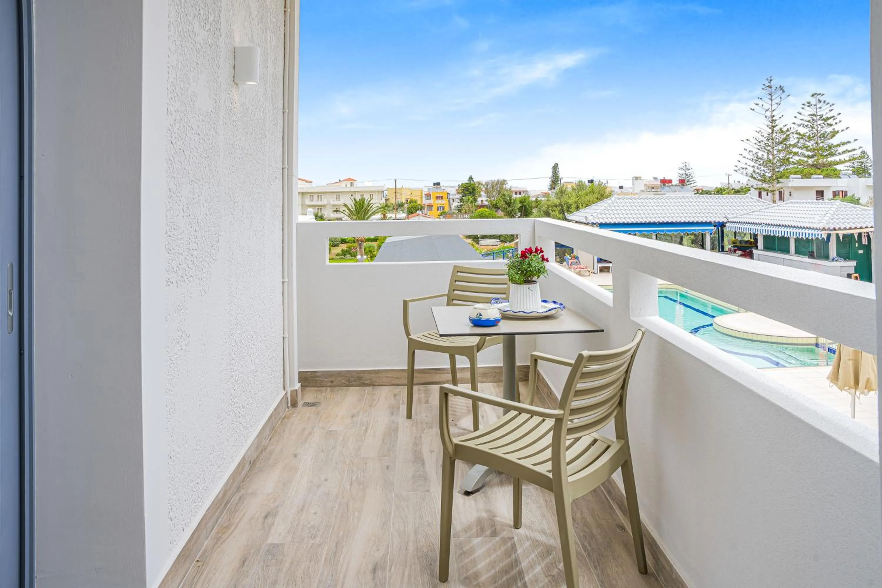 Patio in Sergiani Garden Hotel Apartments