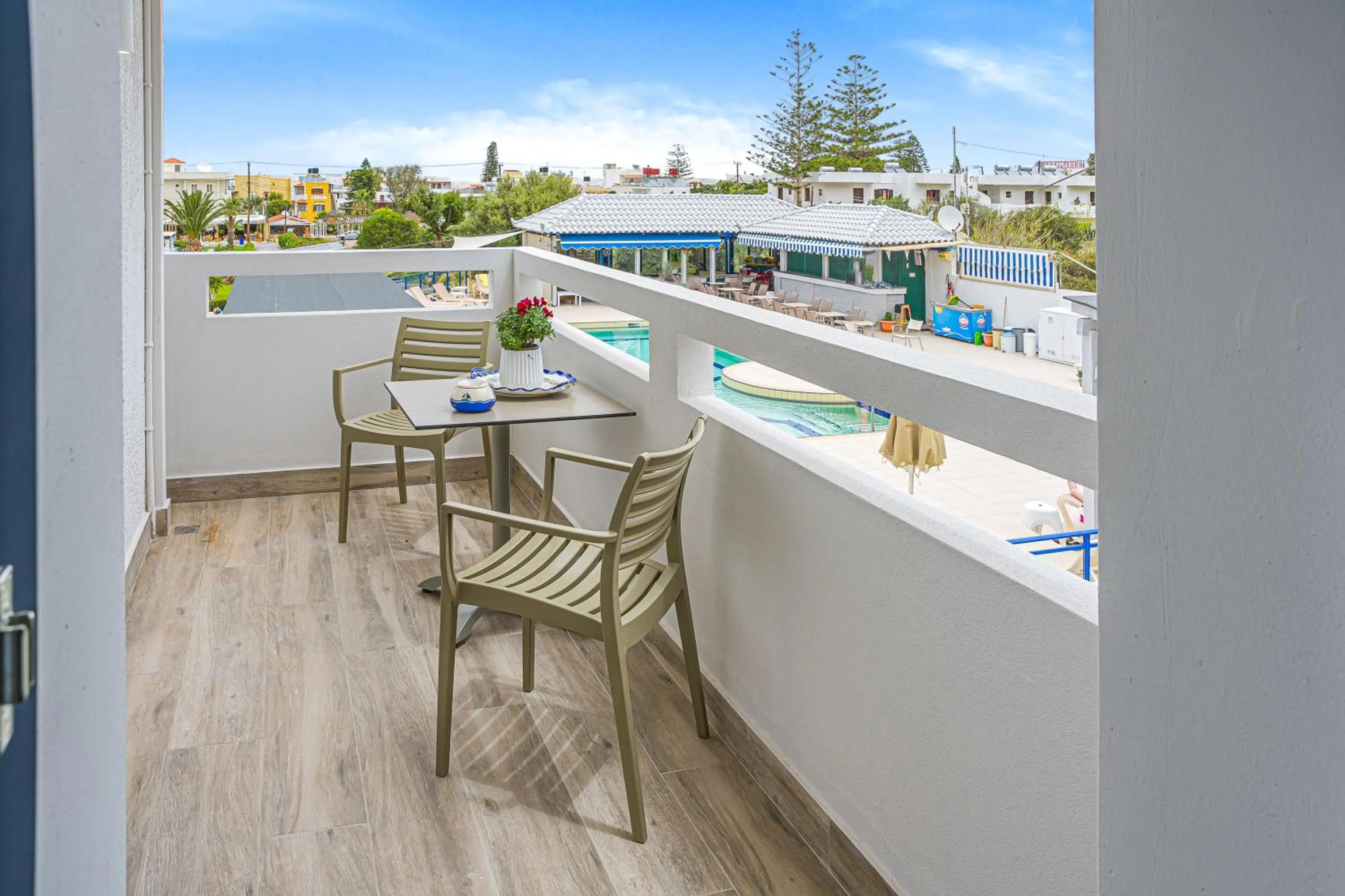 Patio in Sergiani Garden Hotel Apartments
