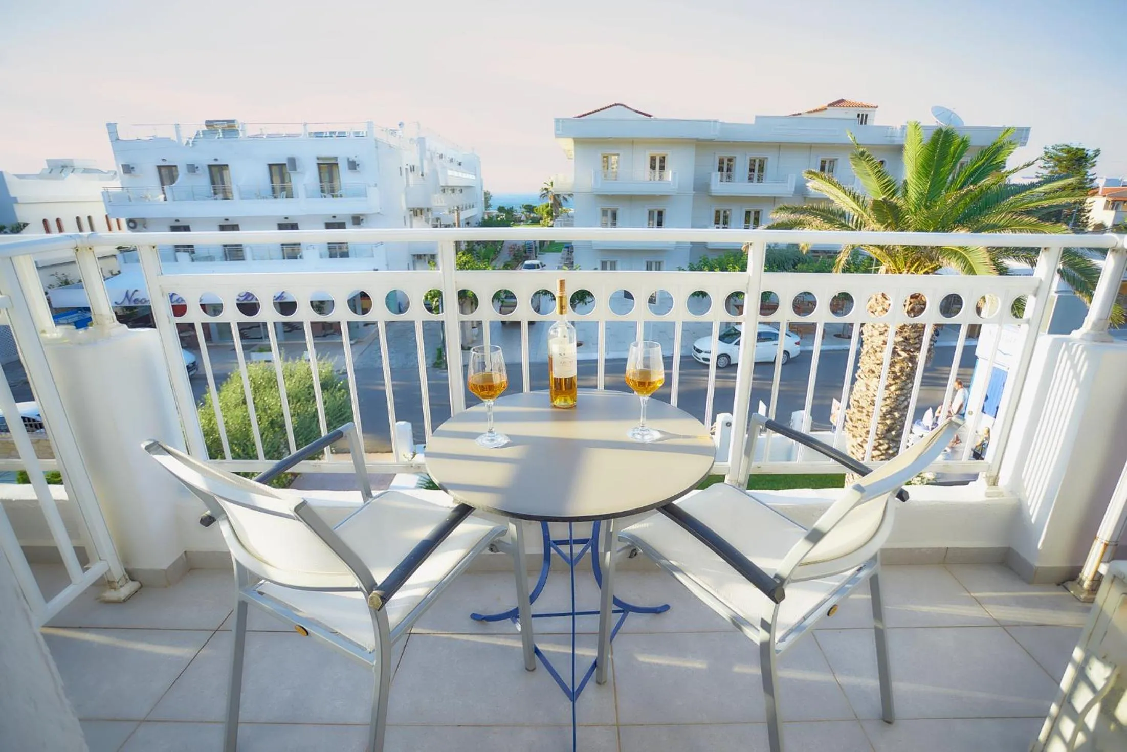 Balcony/Terrace in Sergiani Garden Hotel Apartments