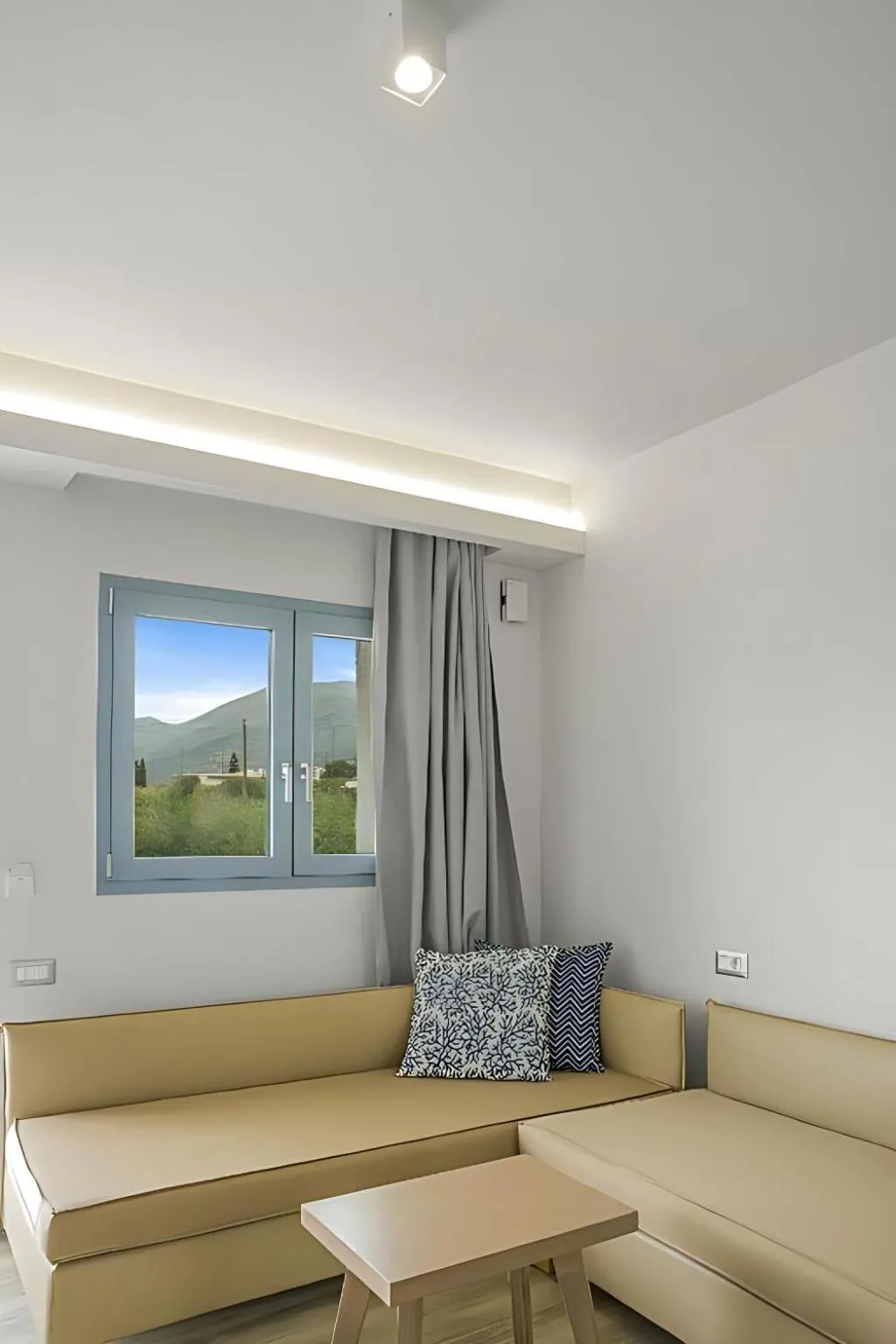 Living room in Sergiani Garden Hotel Apartments