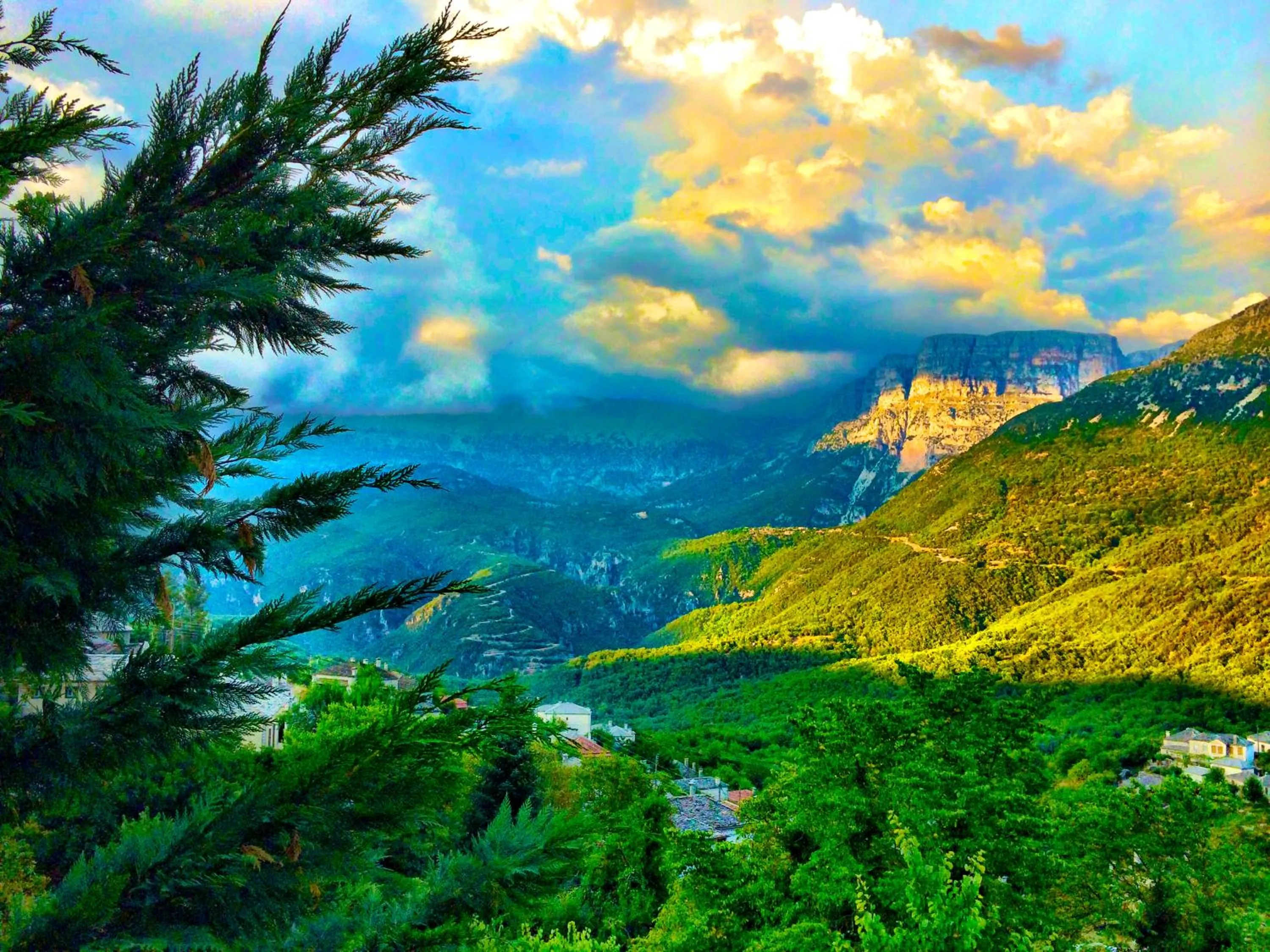 Natural landscape in Zagori Suites Luxury Residences