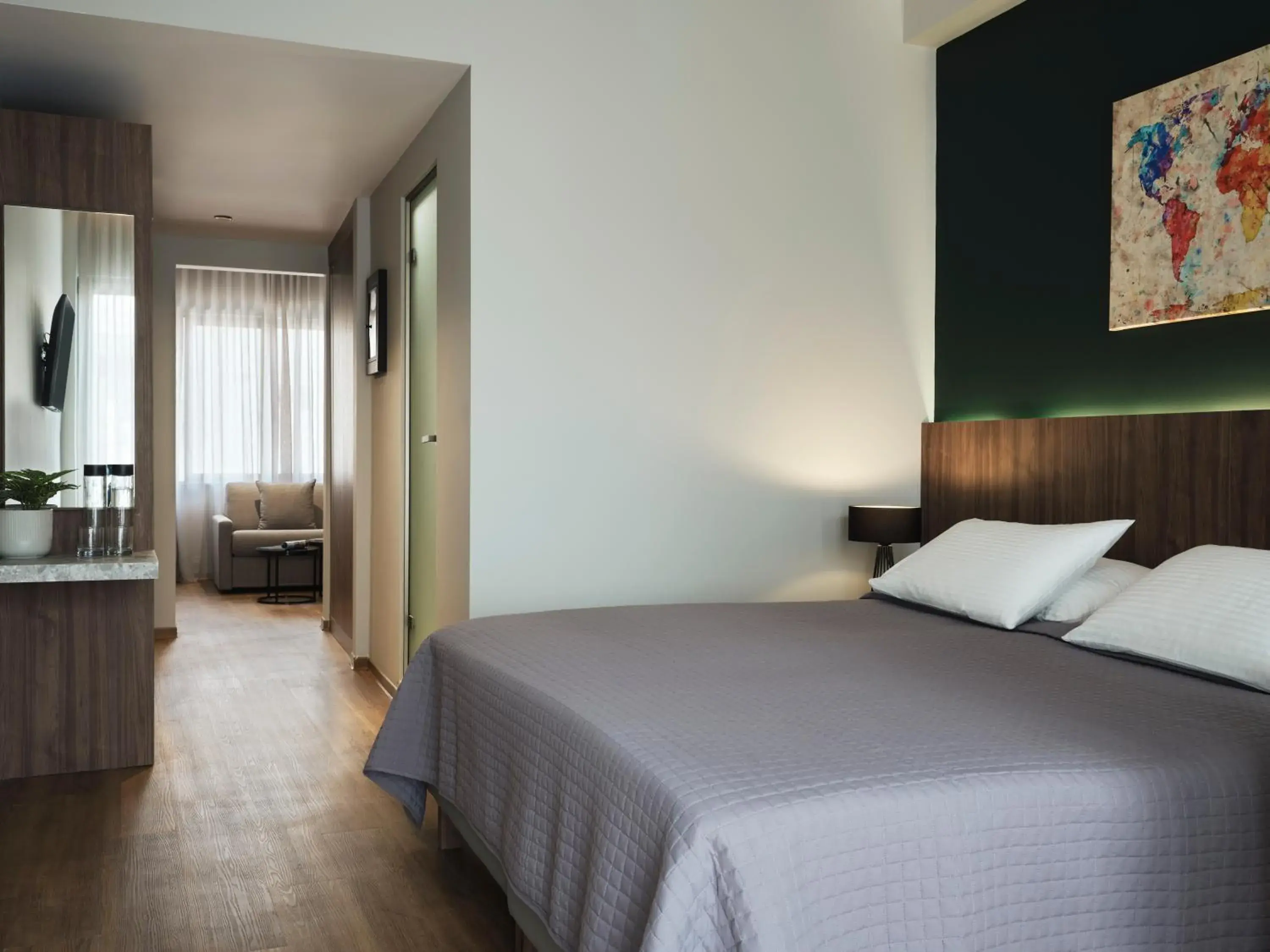 Bedroom, Bed in Candia Hotel Bedroom, Bed in Candia Hotel