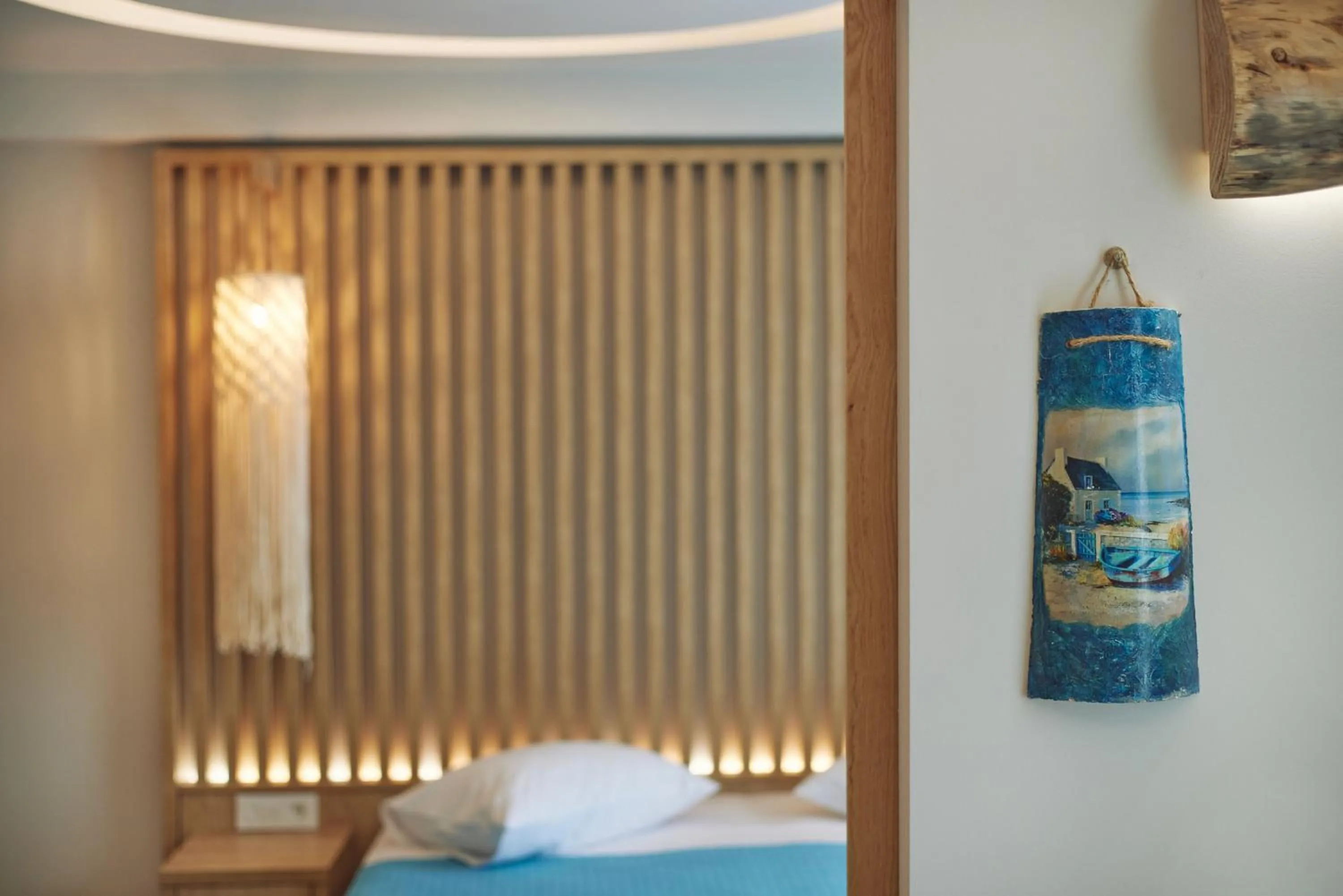 Decorative detail, Bed in Iniohos Zante Hotel & Suites