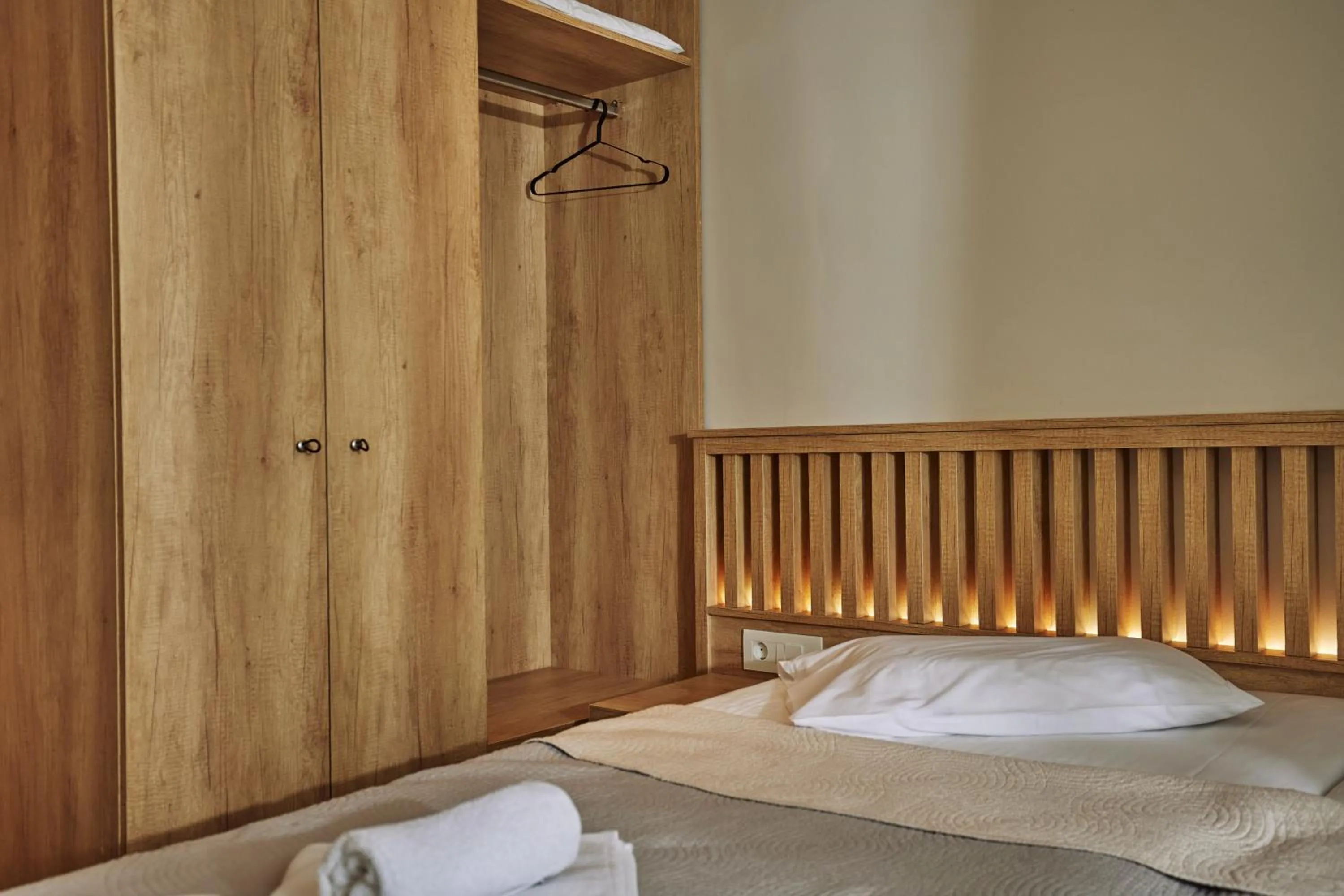 Bed in Iniohos Zante Hotel & Suites