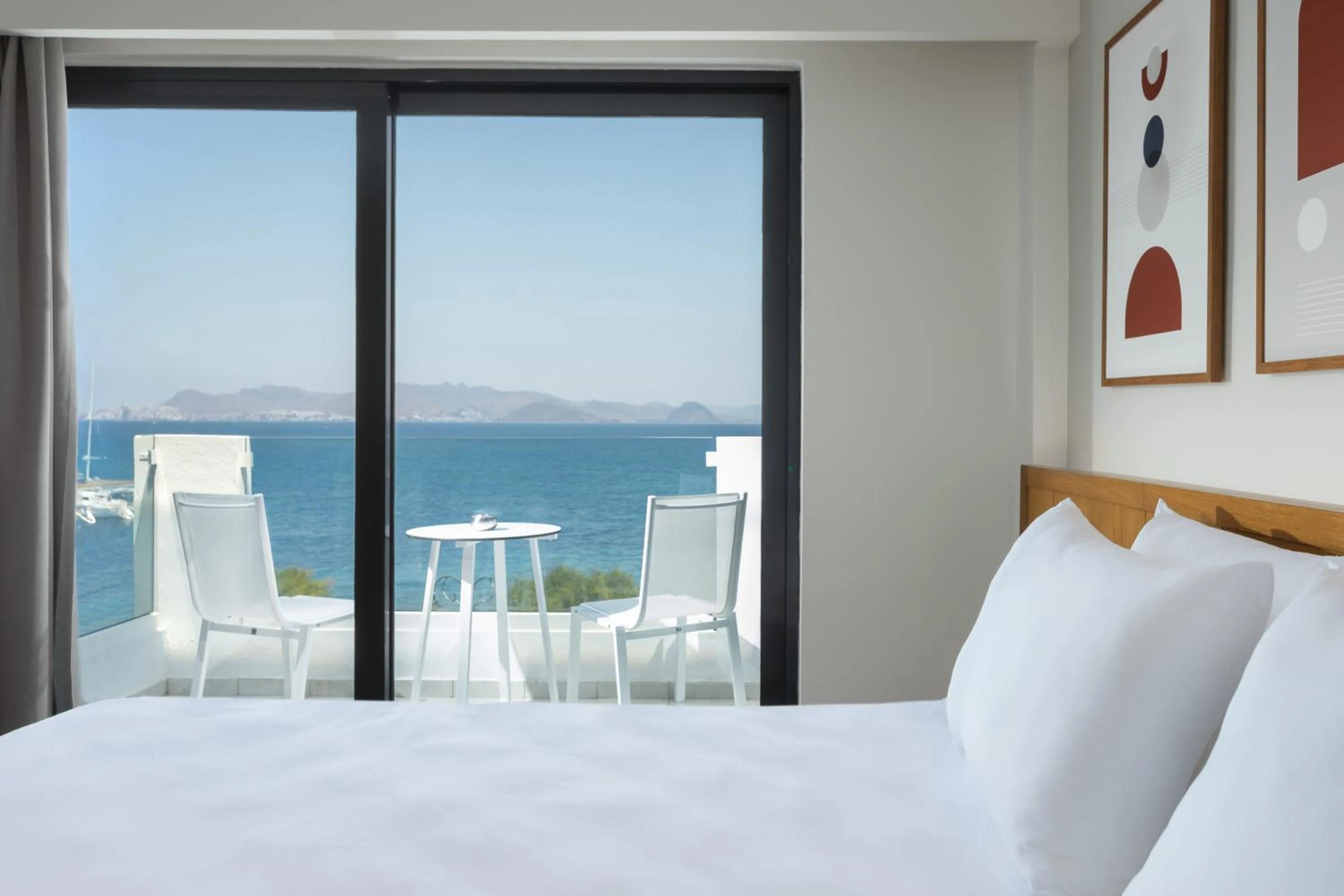 Sea view, Bed in Kos Divine Hotel & Suites