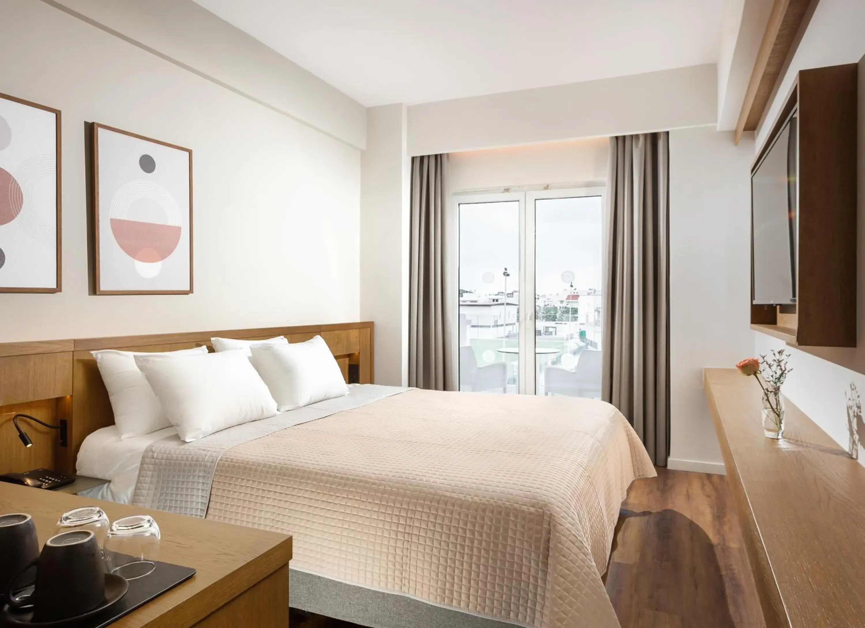 Bedroom, Bed in Kos Divine Hotel & Suites Bedroom, Bed in Kos Divine Hotel & Suites