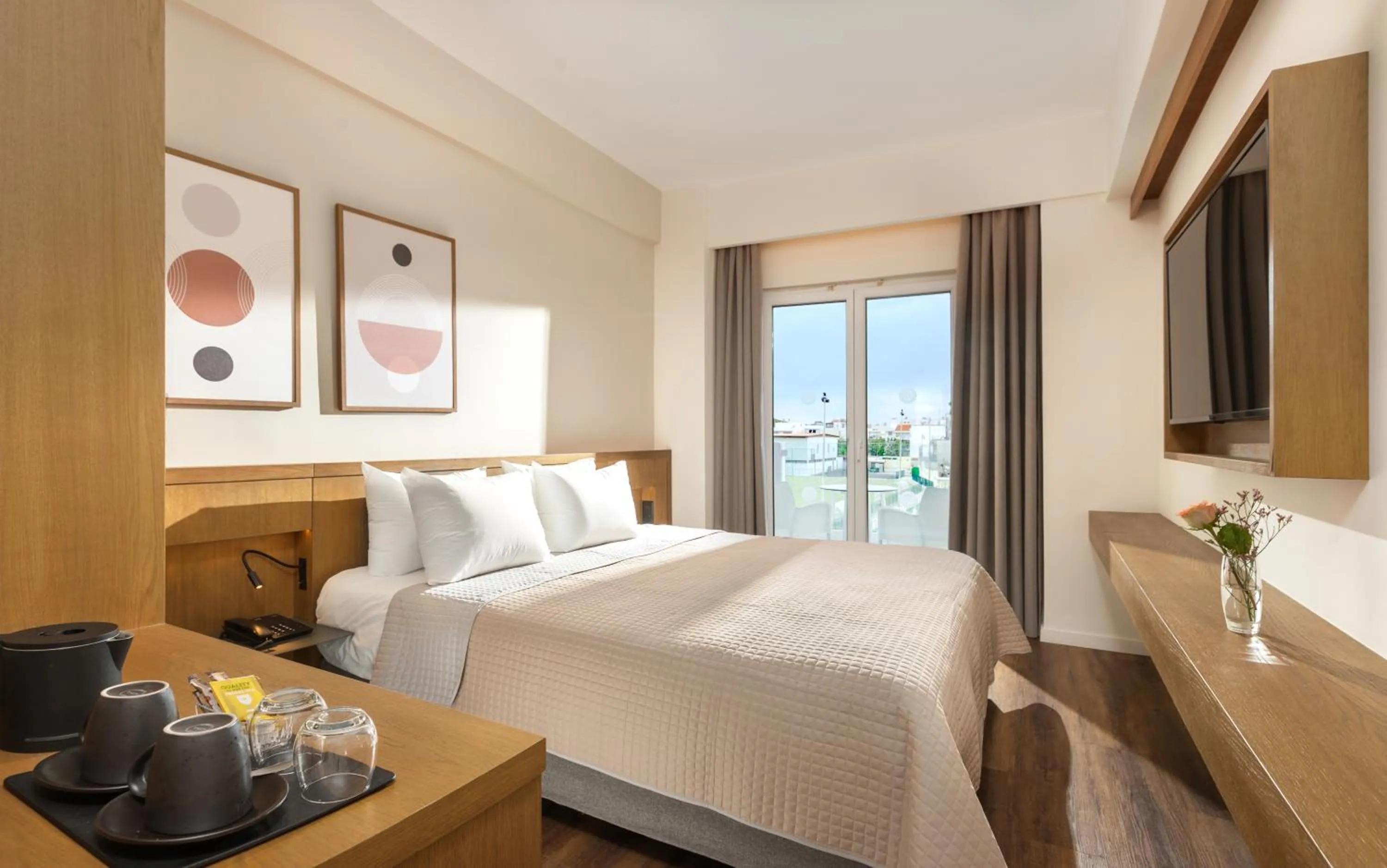 Bedroom, Bed in Kos Divine Hotel & Suites