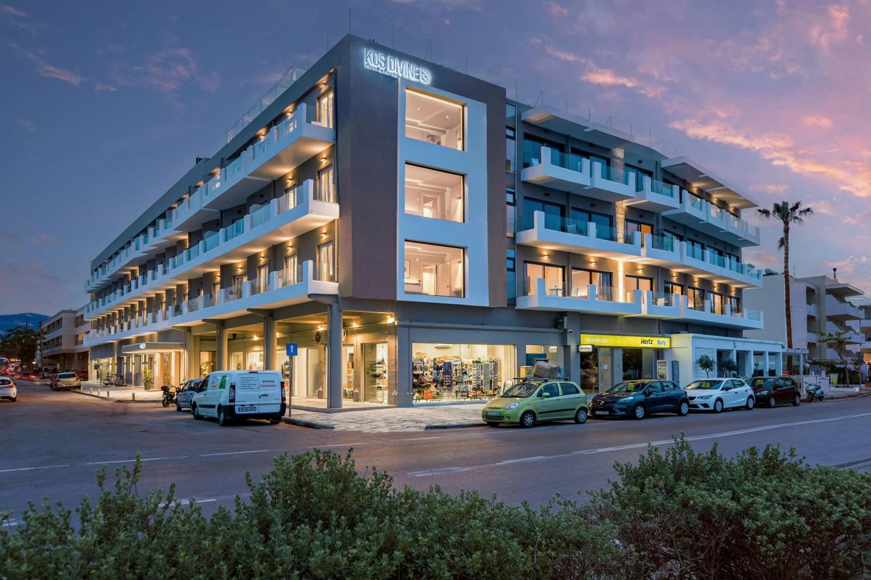 Property building in Kos Divine Hotel & Suites