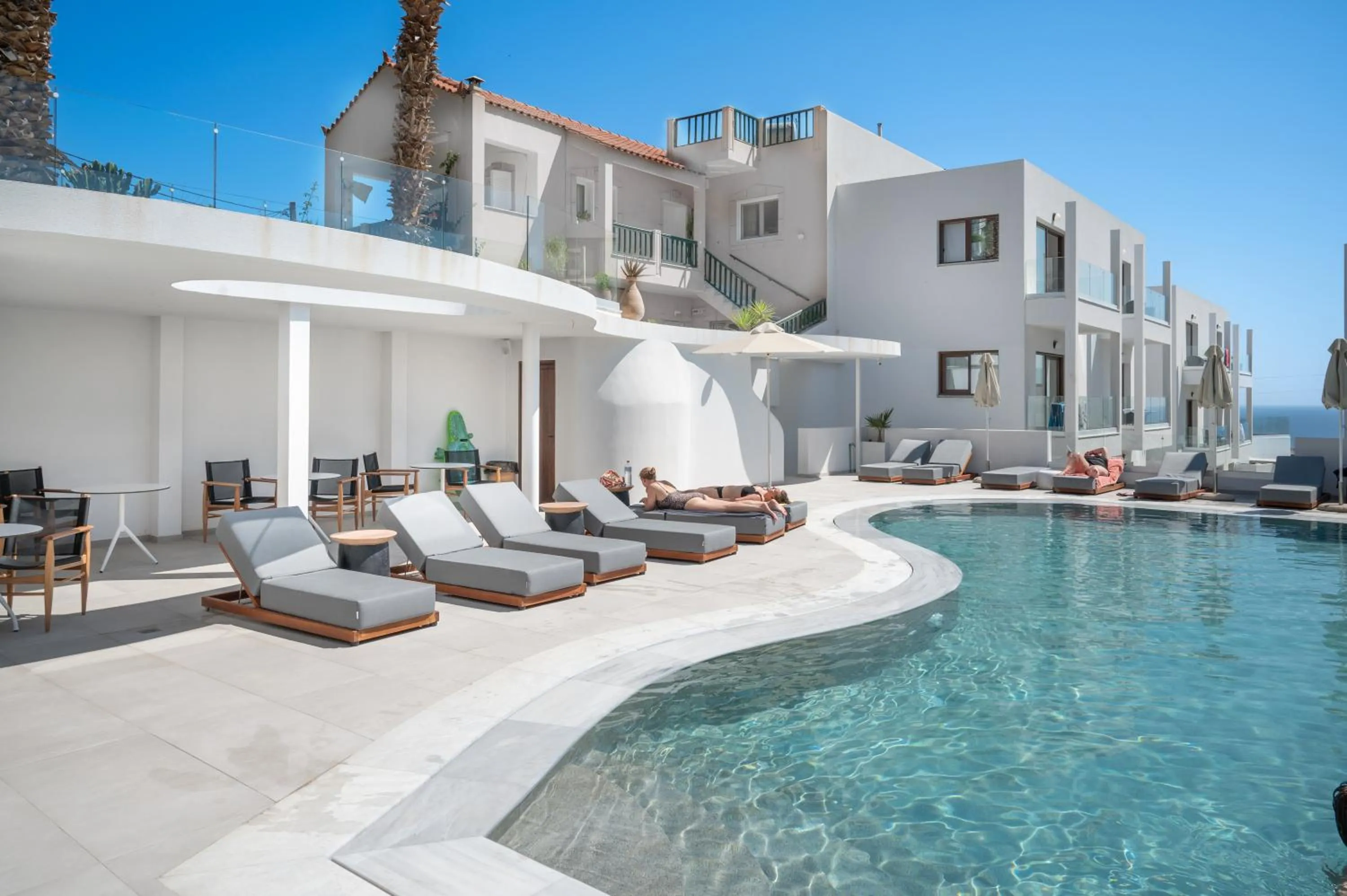 Property building in Mika Villas & Suites