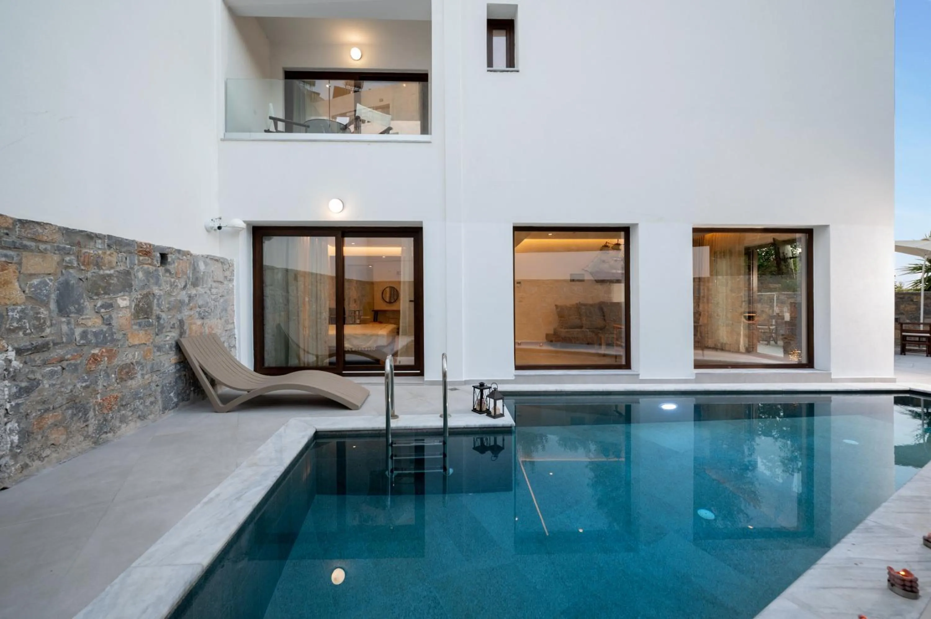 Patio in Mika Villas & Suites