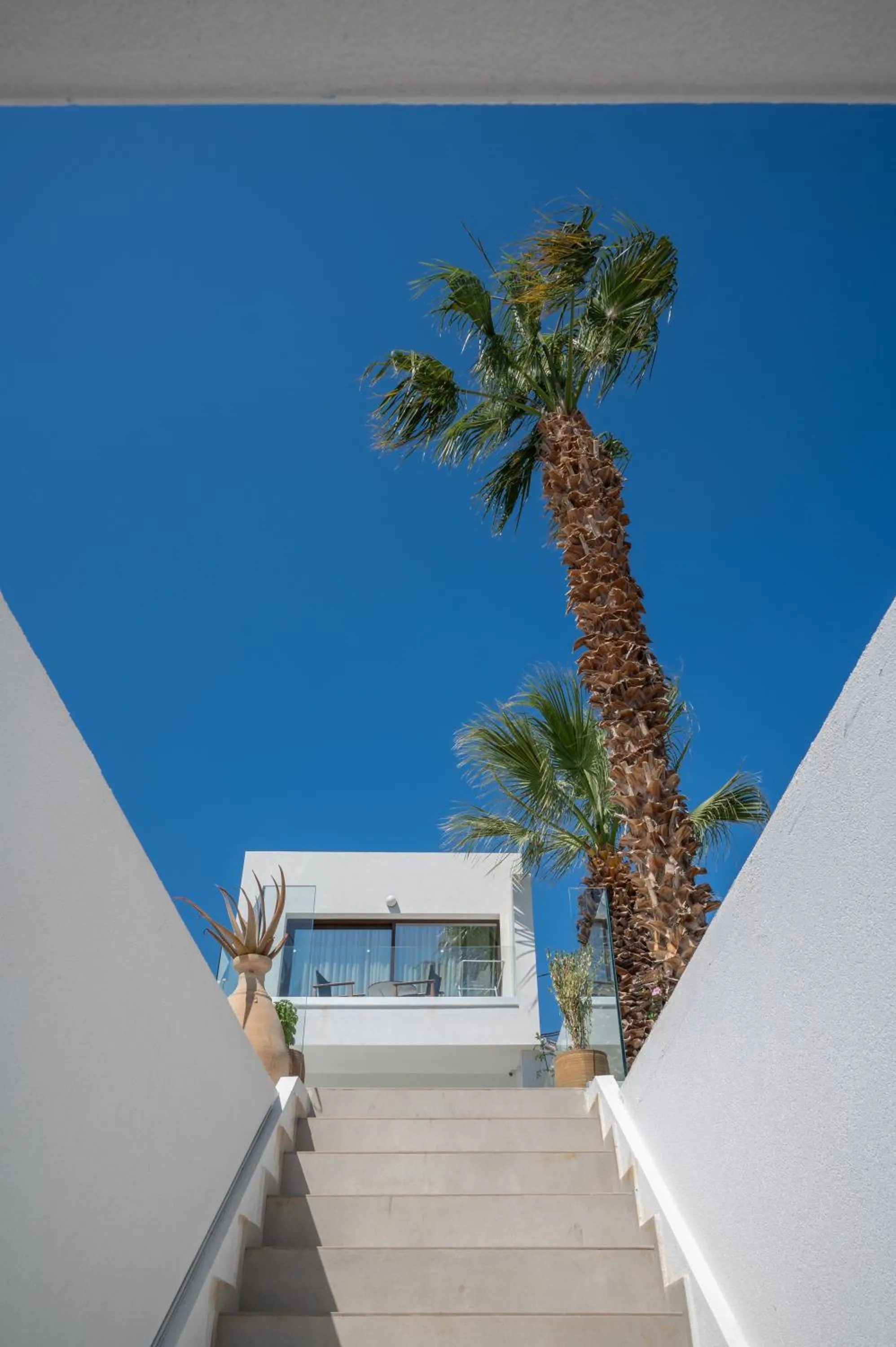 Property building in Mika Villas & Suites