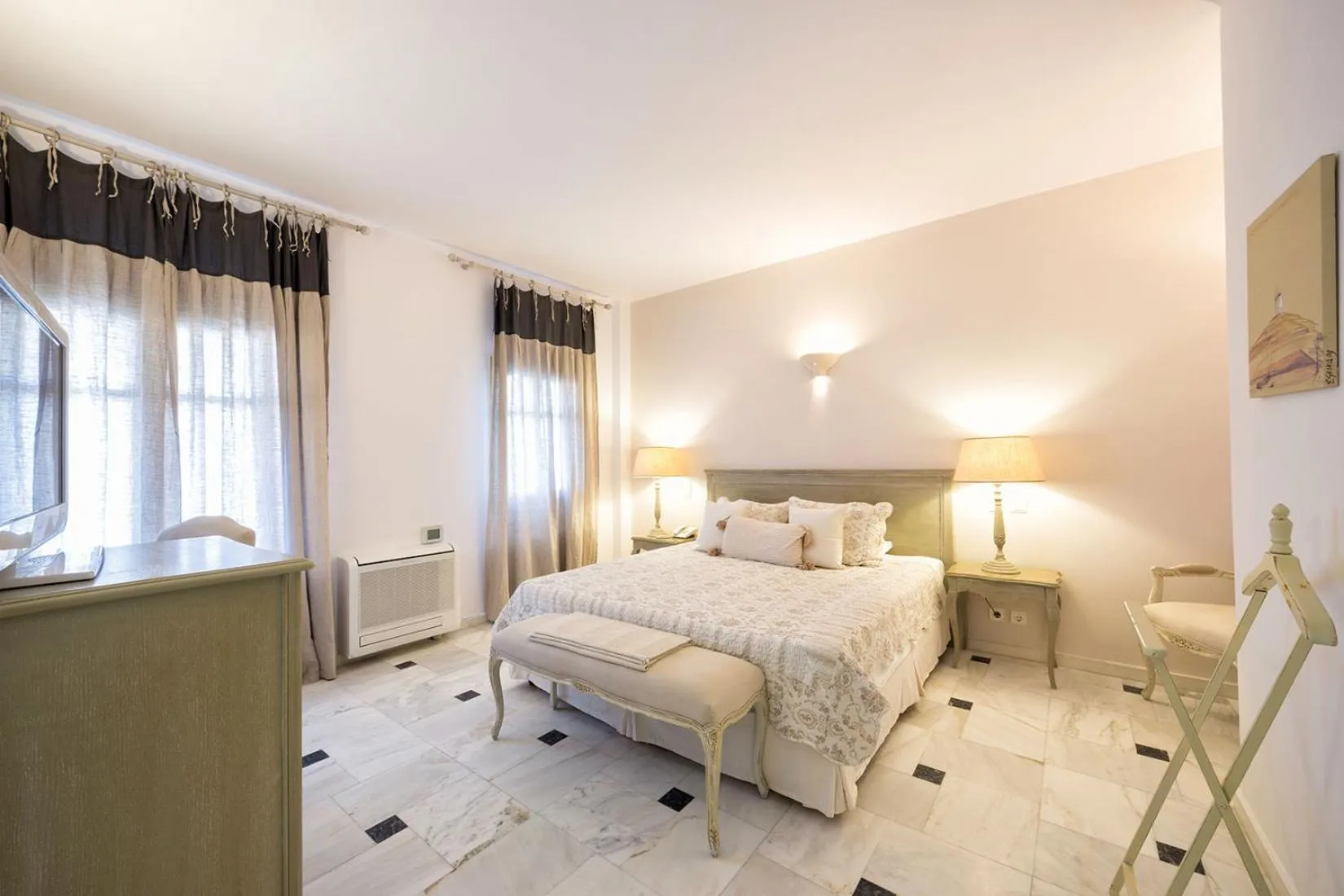 Bed in Saint Andrea Seaside Resort - Adults Only