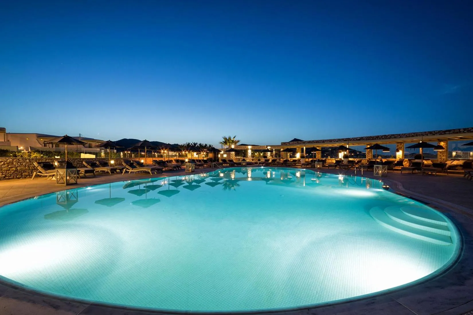 Swimming pool in Saint Andrea Seaside Resort - Adults Only