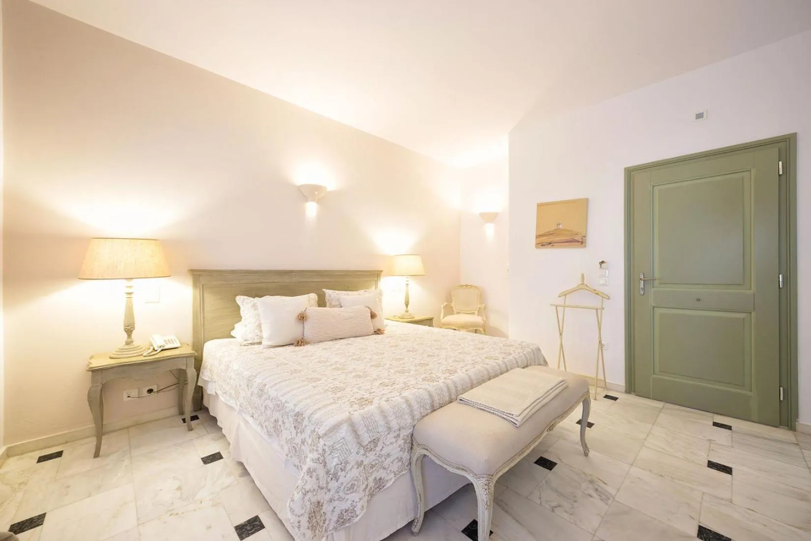 Bed in Saint Andrea Seaside Resort - Adults Only