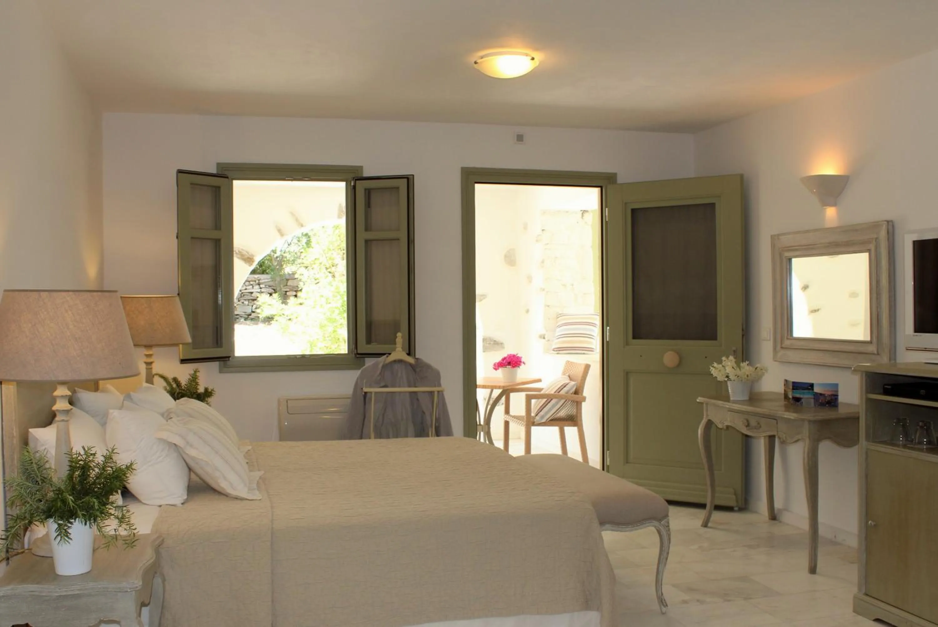 Bed in Saint Andrea Seaside Resort - Adults Only