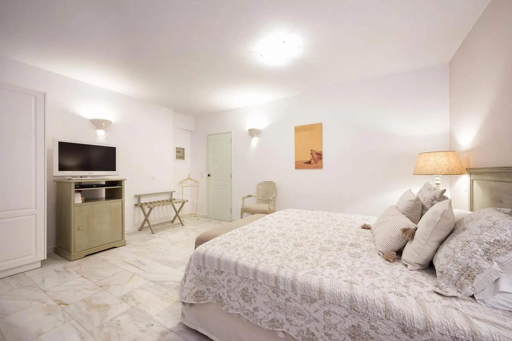Bed in Saint Andrea Seaside Resort - Adults Only