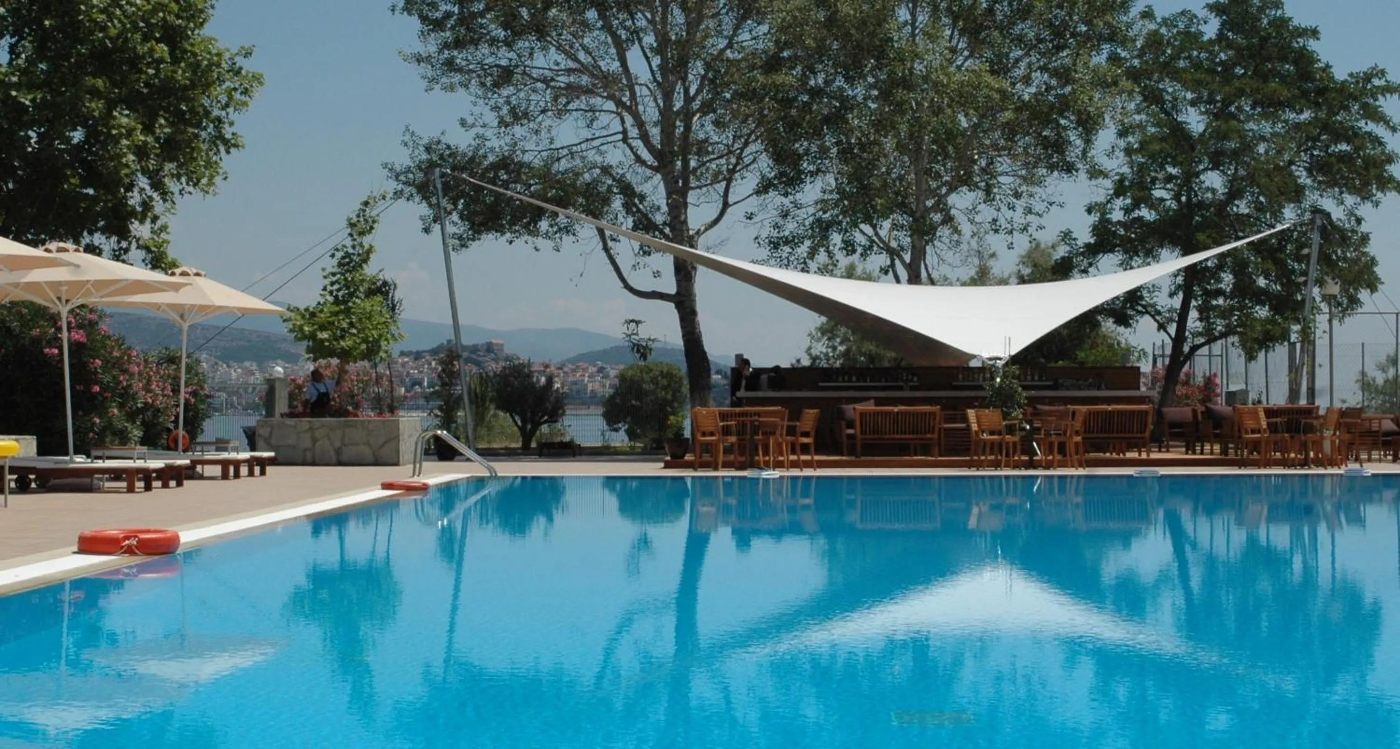 Swimming pool in Lucy Hotel