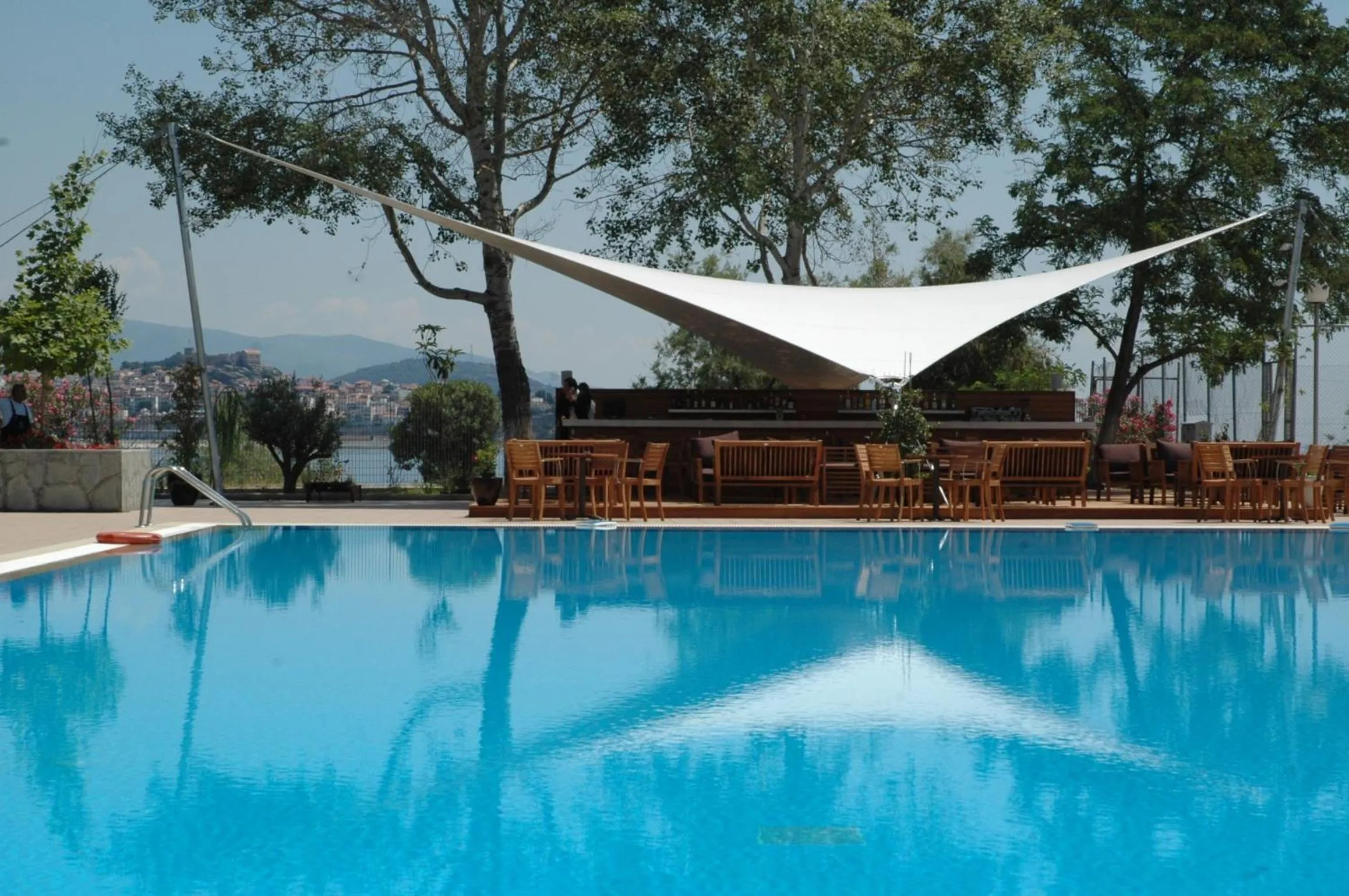 Swimming pool in Lucy Hotel