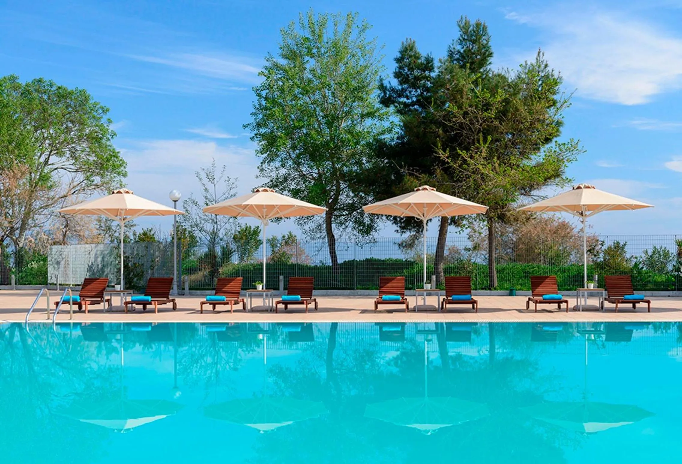 Swimming pool in Lucy Hotel