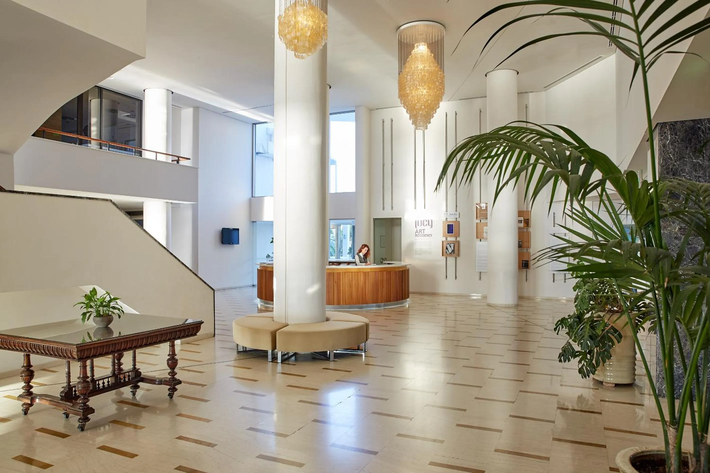 Lobby or reception in Lucy Hotel