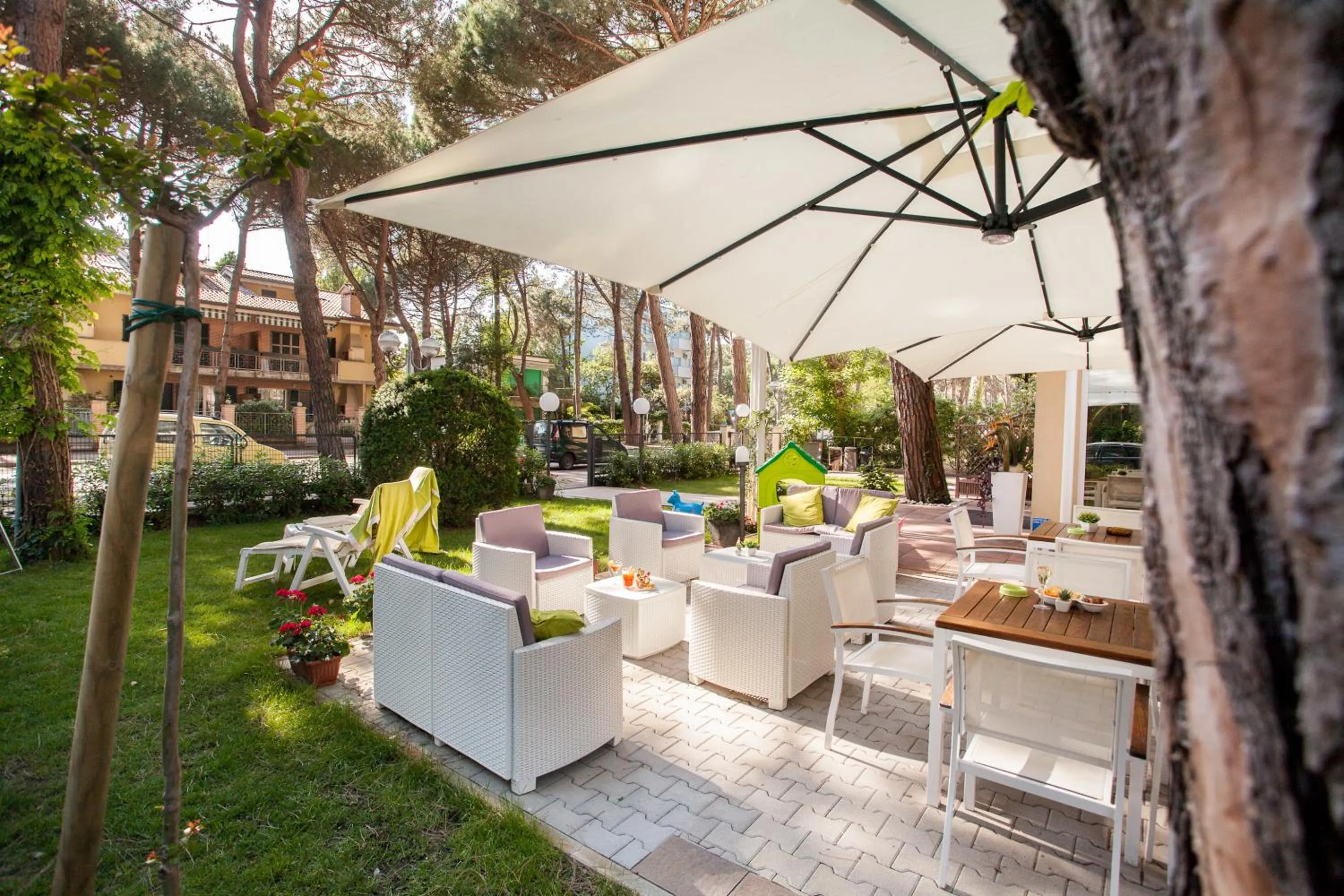 Patio in B&B Isabella