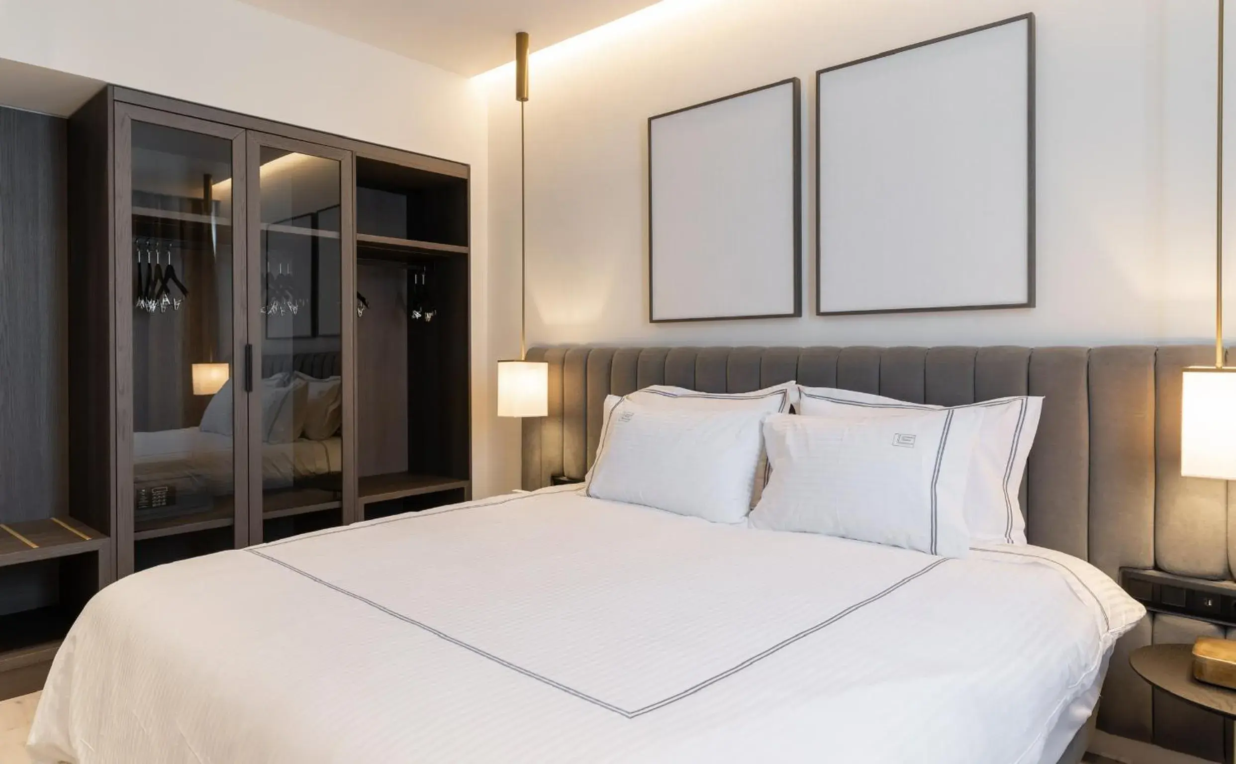 Bed in Nestos Hotel Bed in Nestos Hotel