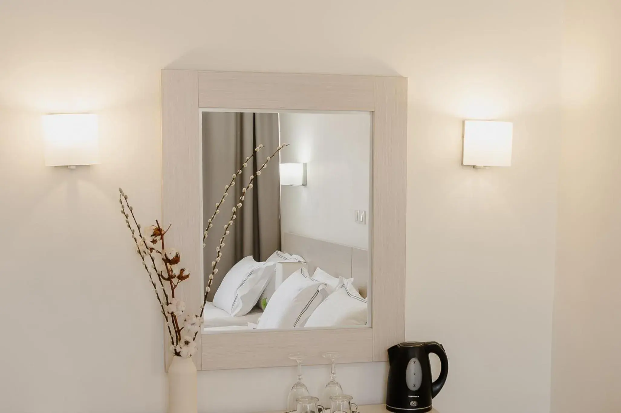 Bed in Nestos Hotel Bed in Nestos Hotel