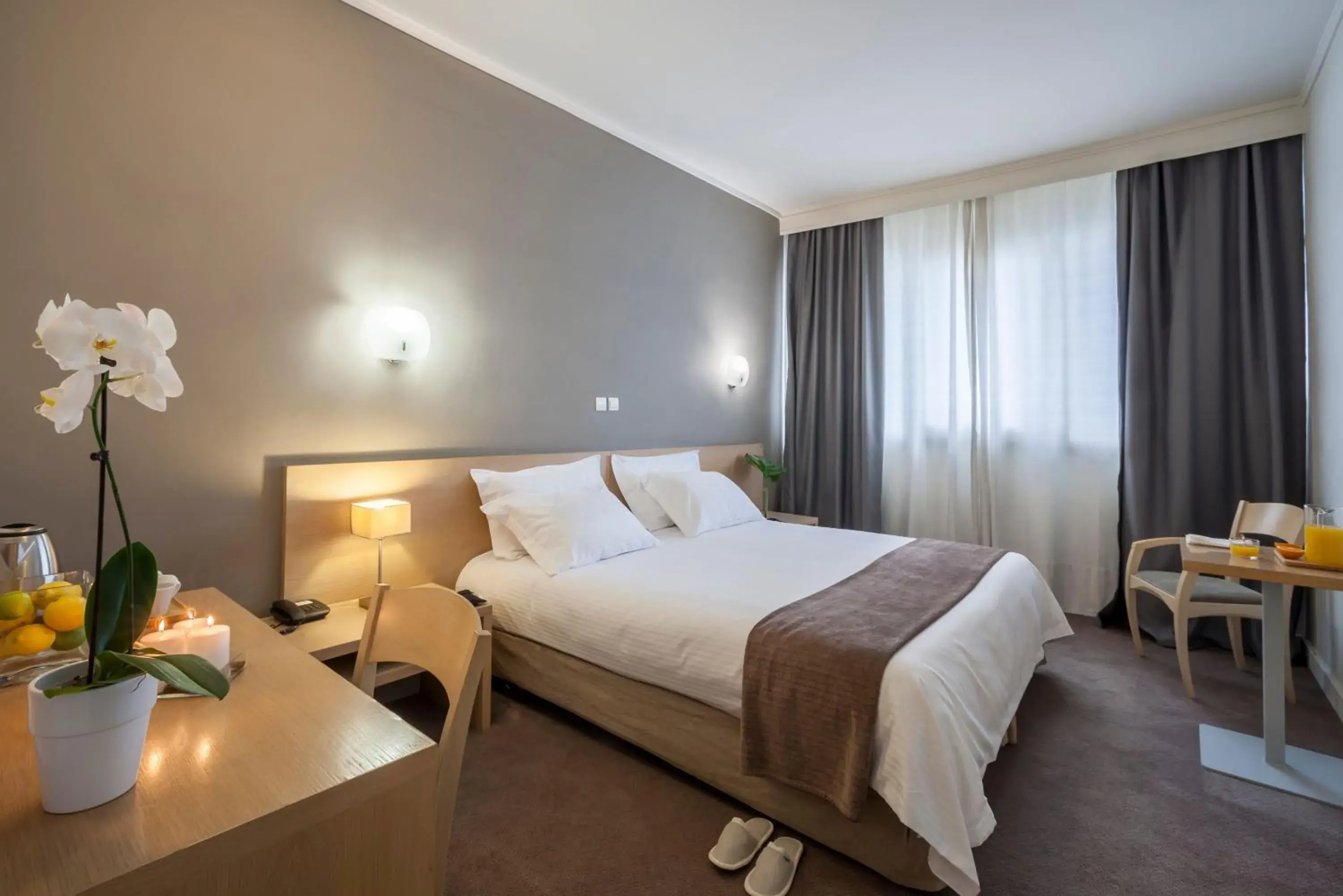 Bed in Nestos Hotel Bed in Nestos Hotel