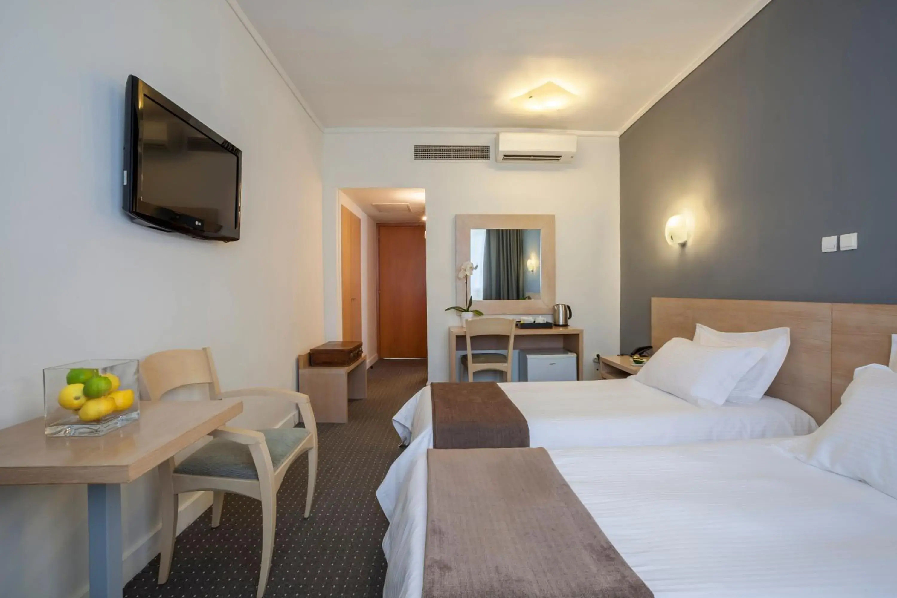 Bed in Nestos Hotel Bed in Nestos Hotel