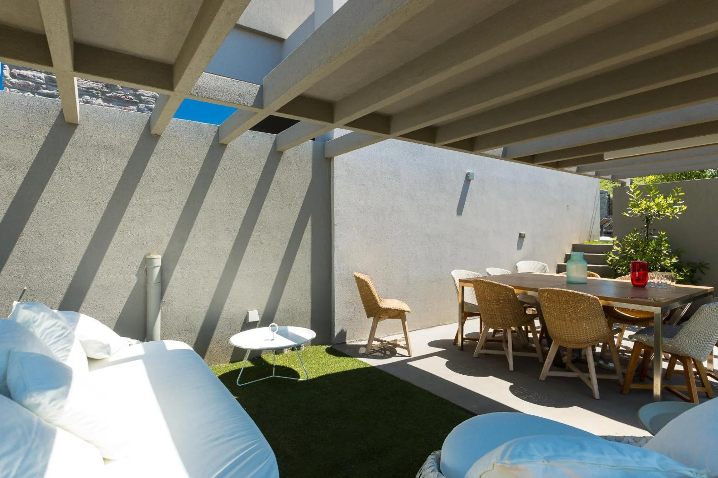 Garden in Elea Villas - Aspro & Blanche