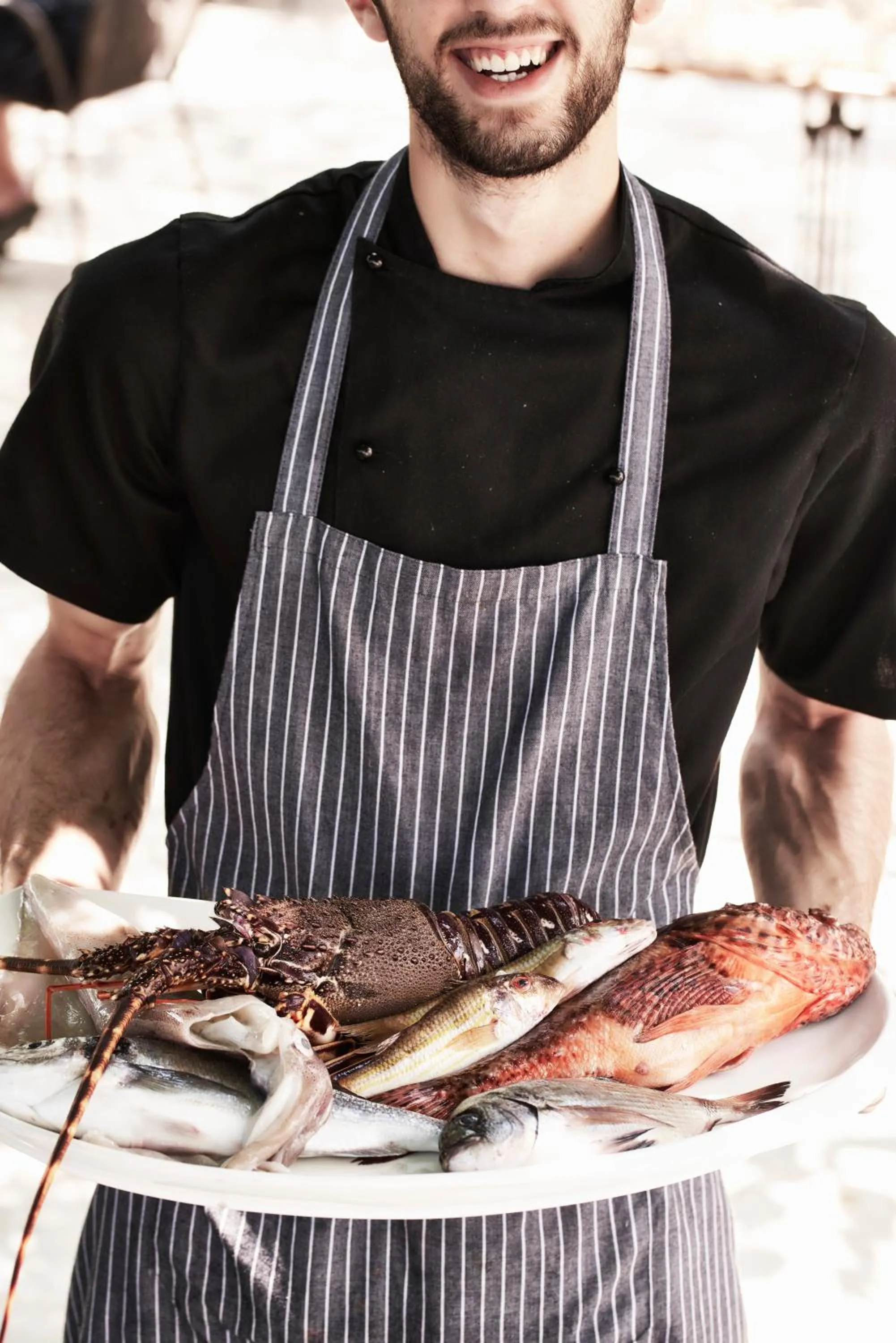 Food in Antigoni Seaside Resort