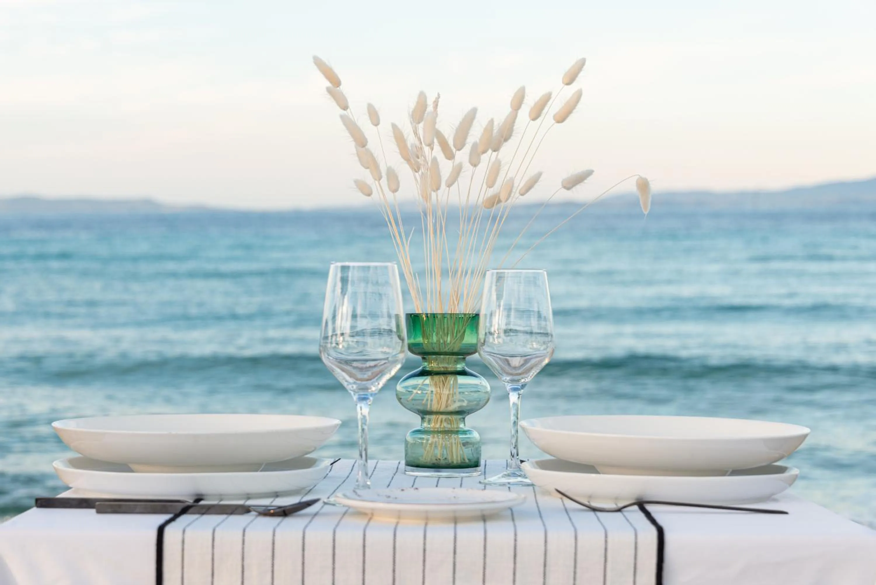 Natural landscape in Antigoni Seaside Resort