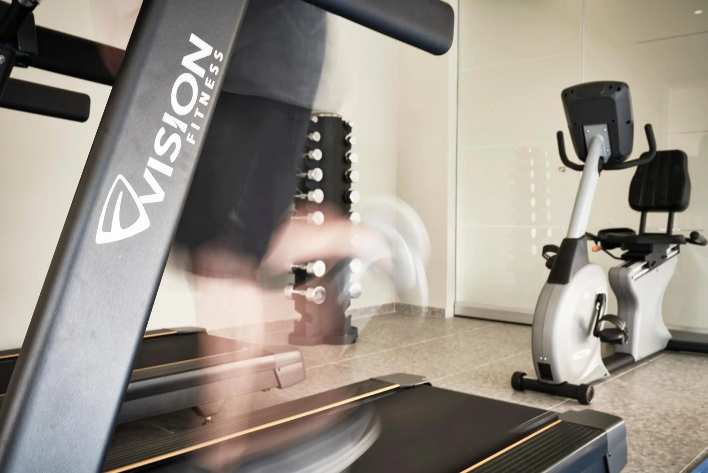 Fitness centre/facilities in Antigoni Seaside Resort