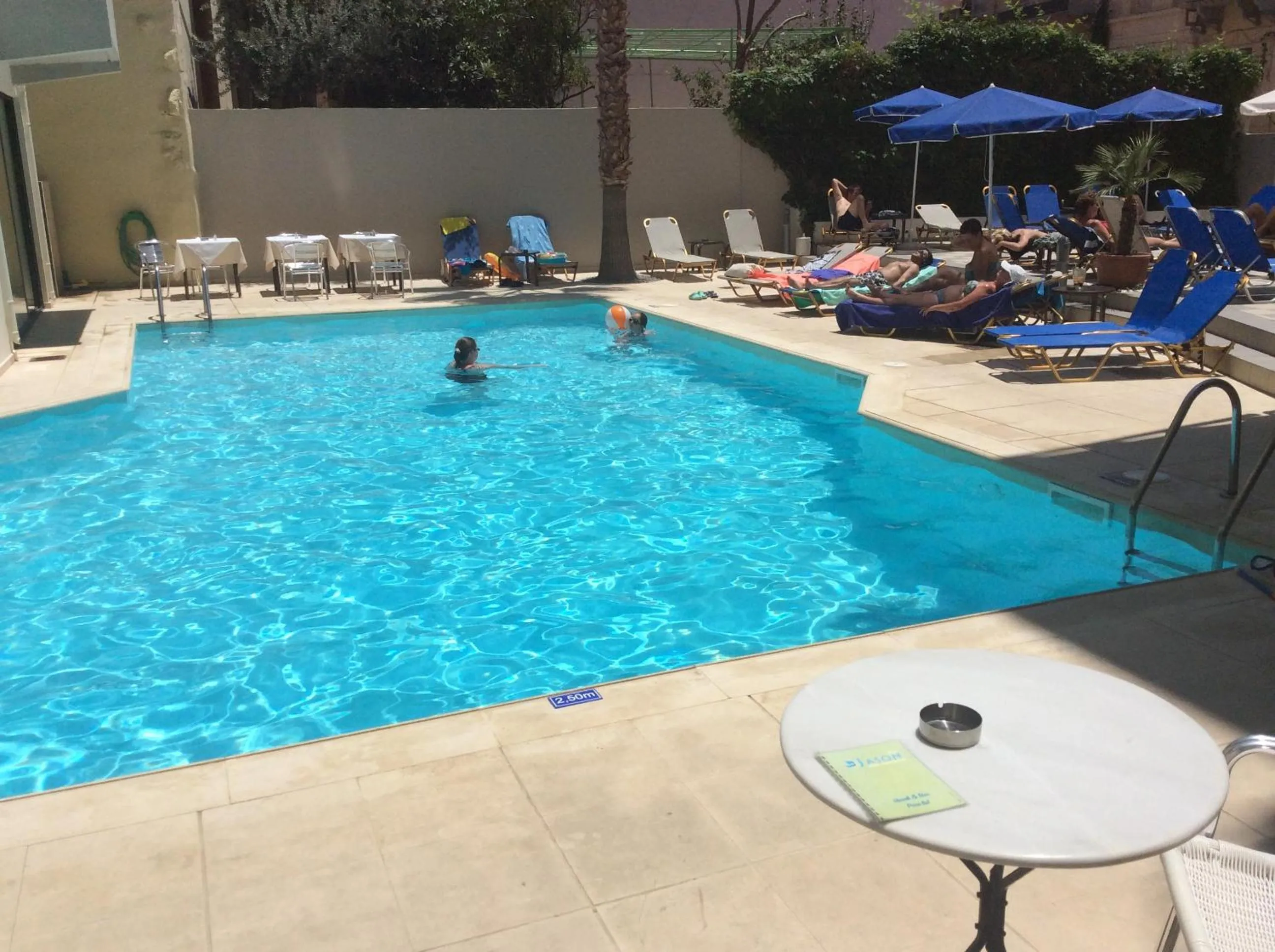Swimming pool in Jason Hotel Apartments
