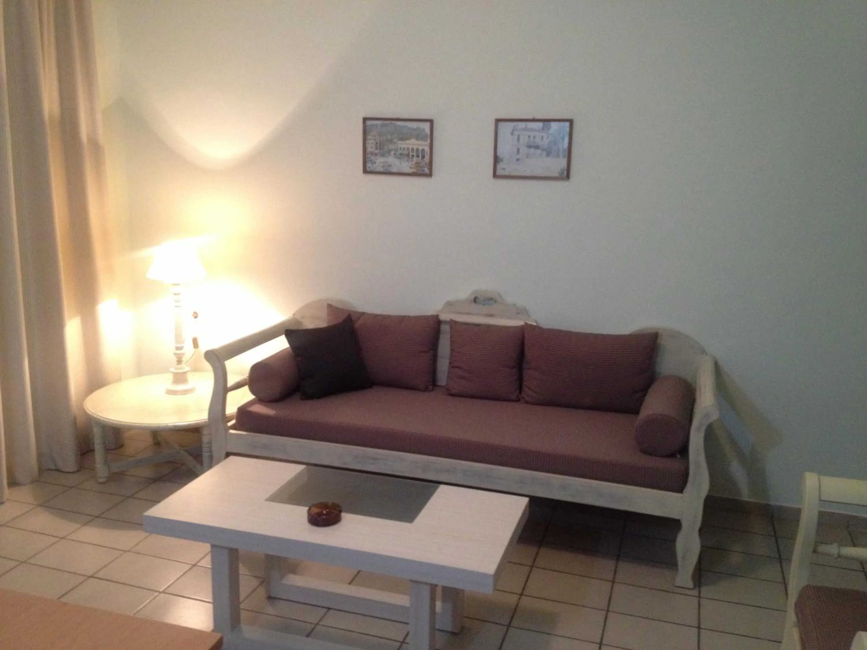 Seating area in Jason Hotel Apartments