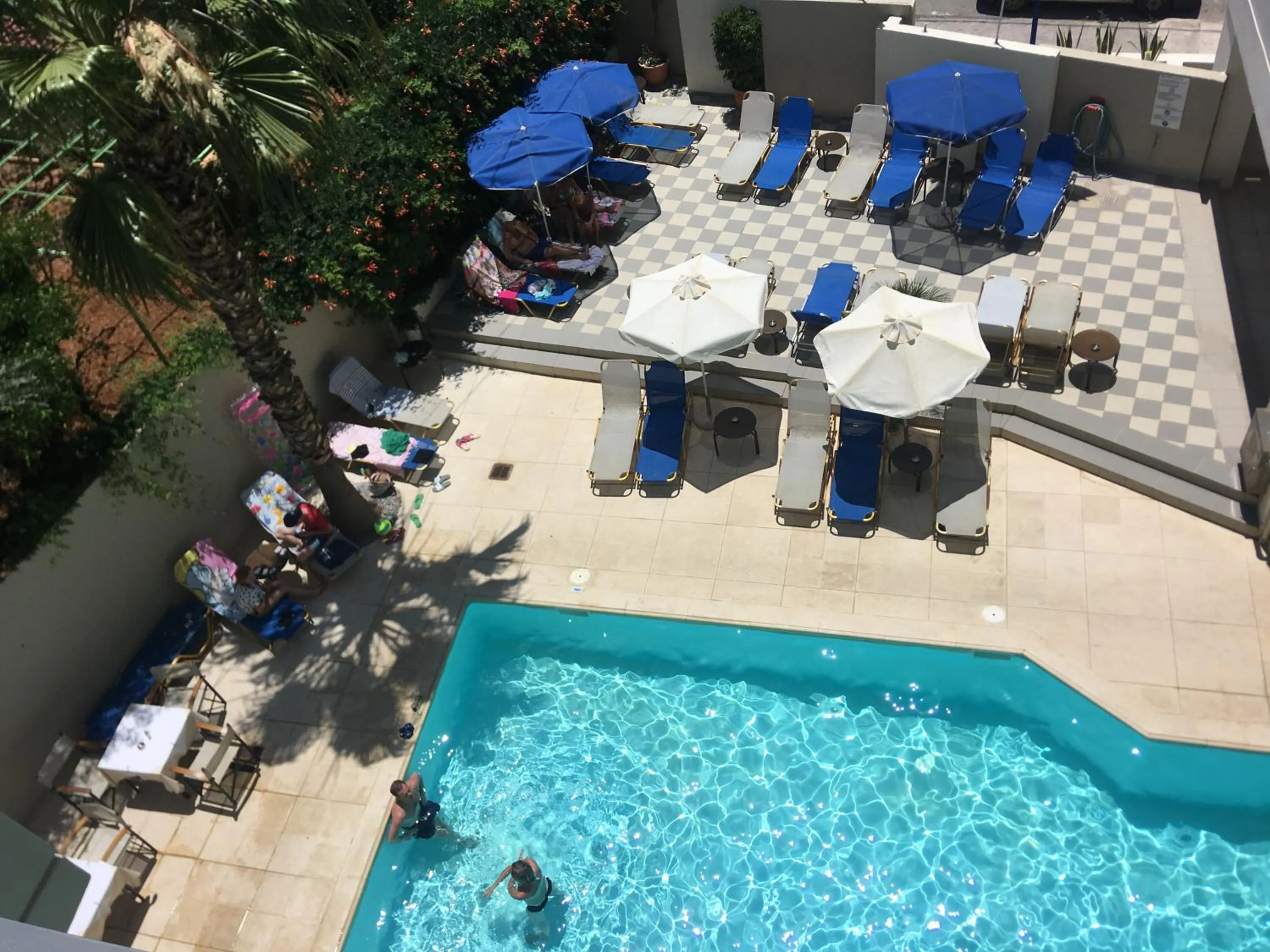 Pool view in Jason Hotel Apartments