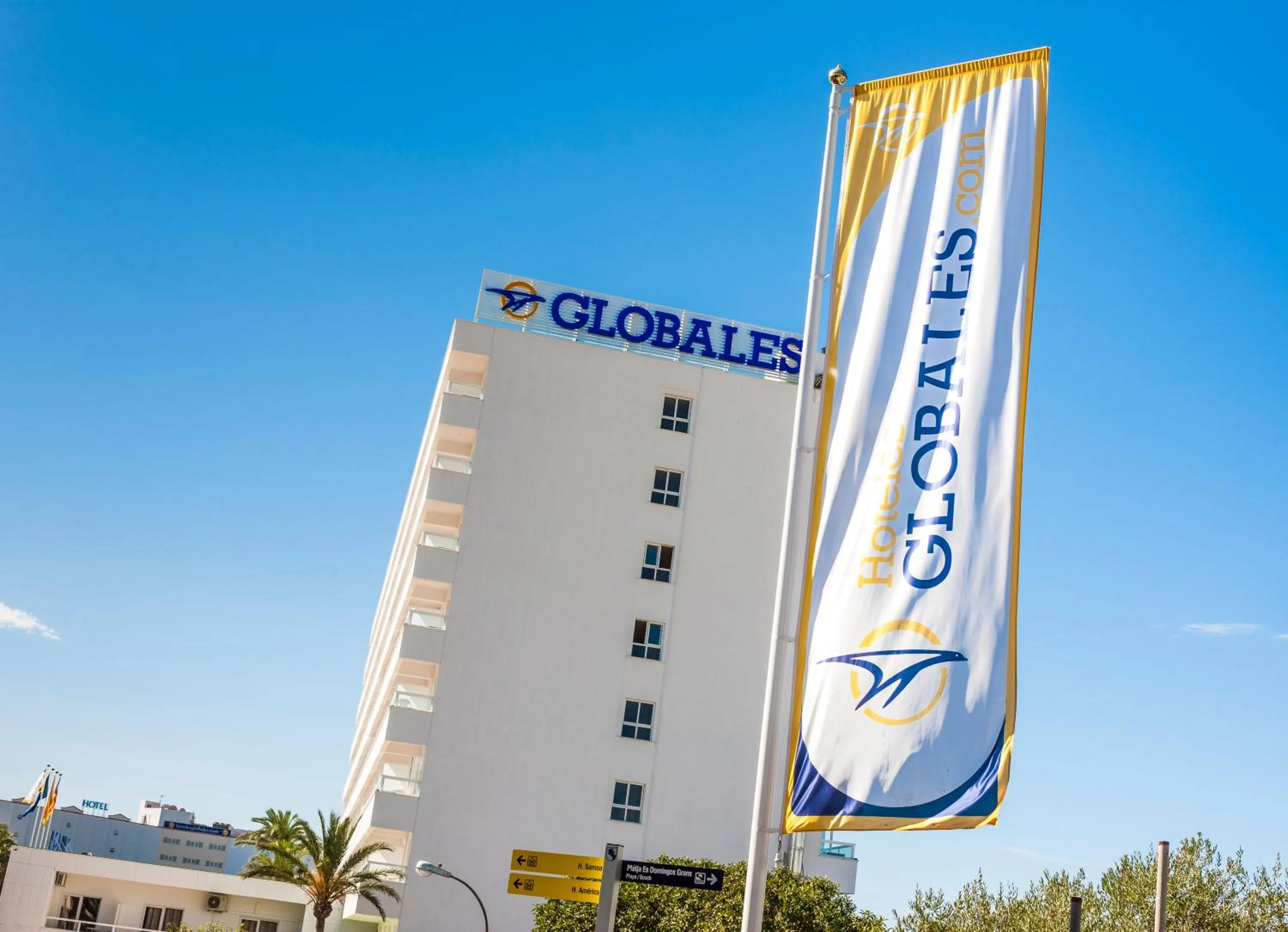 Facade/entrance in Globales Samoa