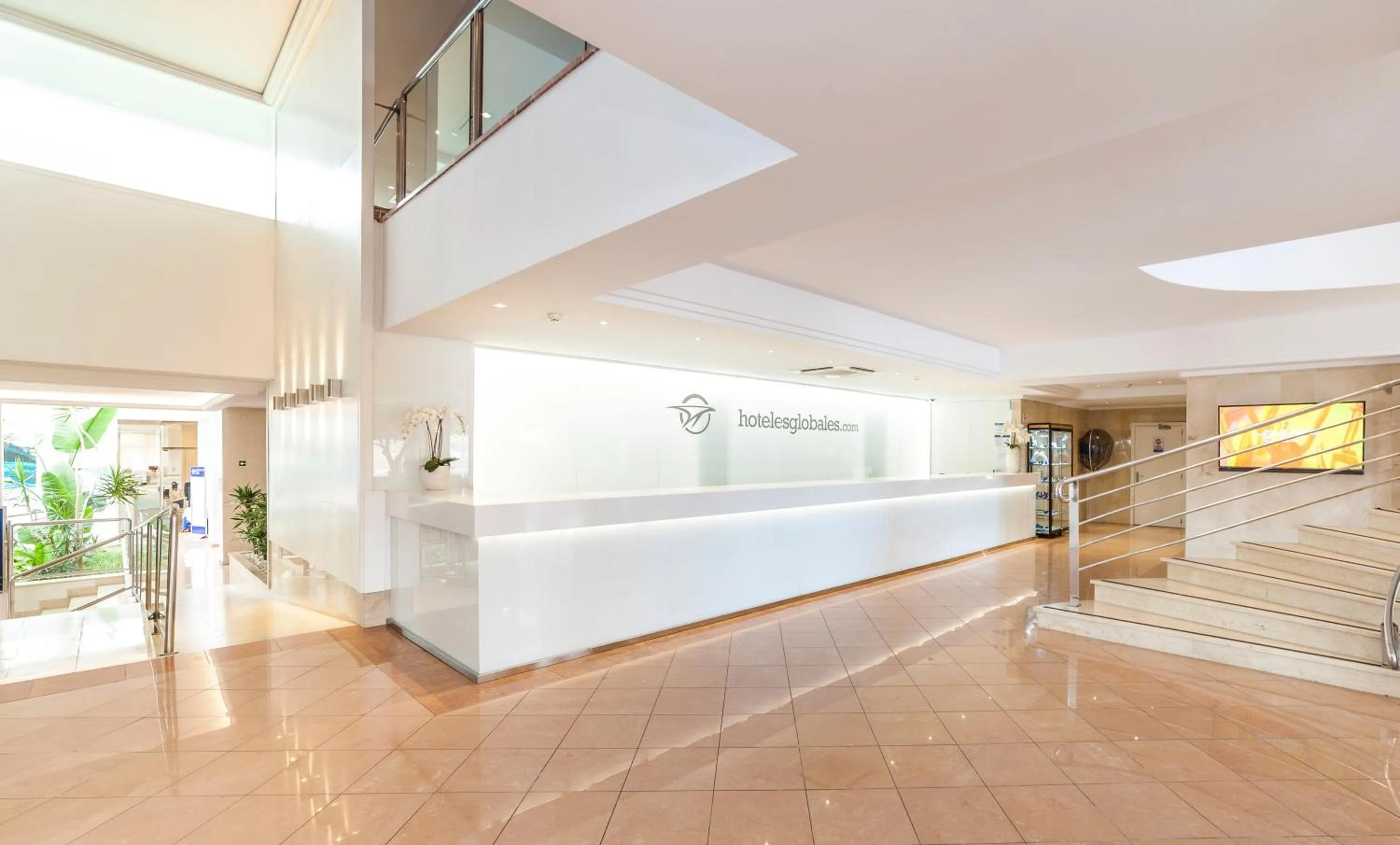 Lobby or reception in Globales Samoa