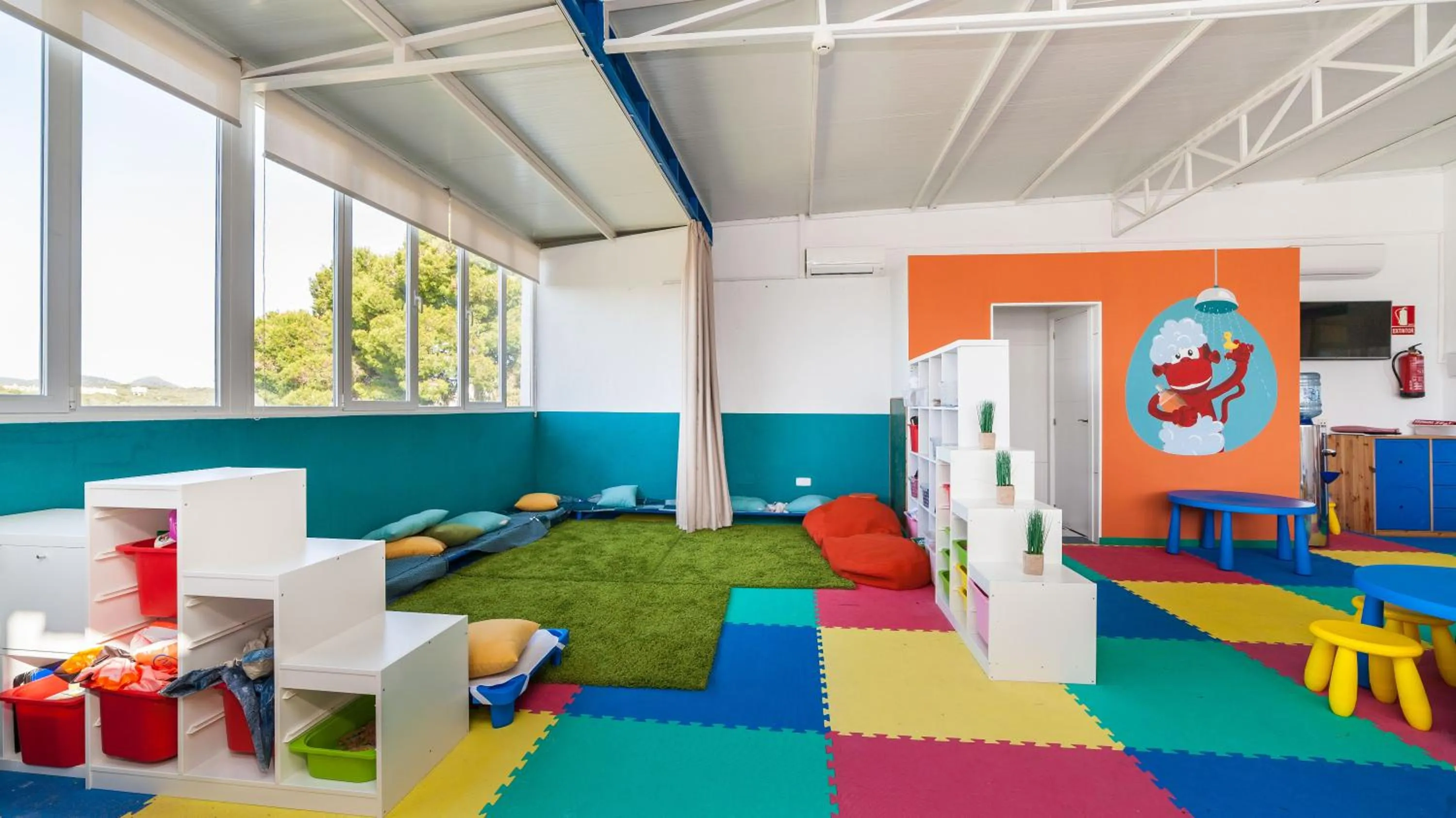 Children play ground in Globales Samoa