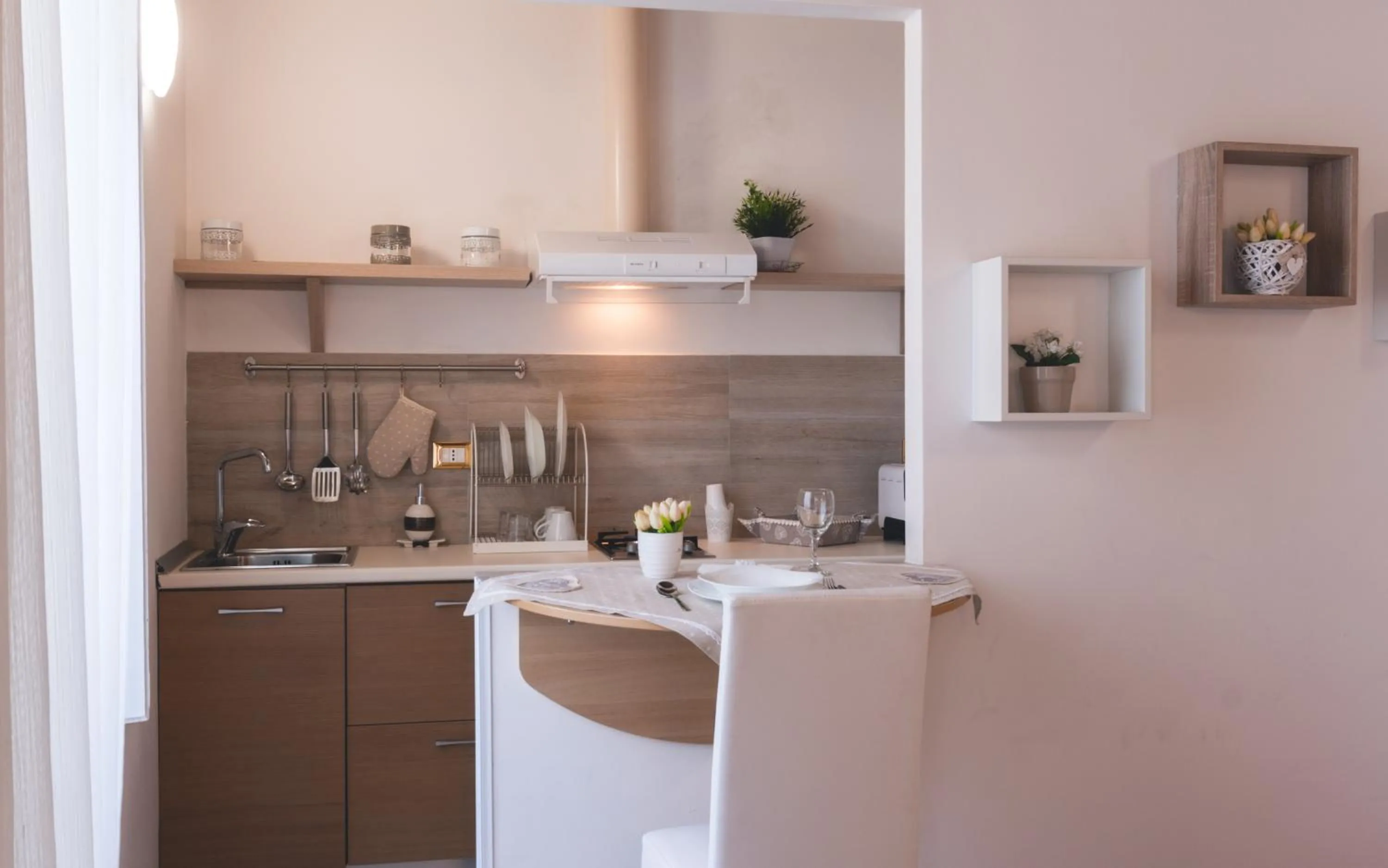 Kitchen or kitchenette in Fata34 Luxury B&B