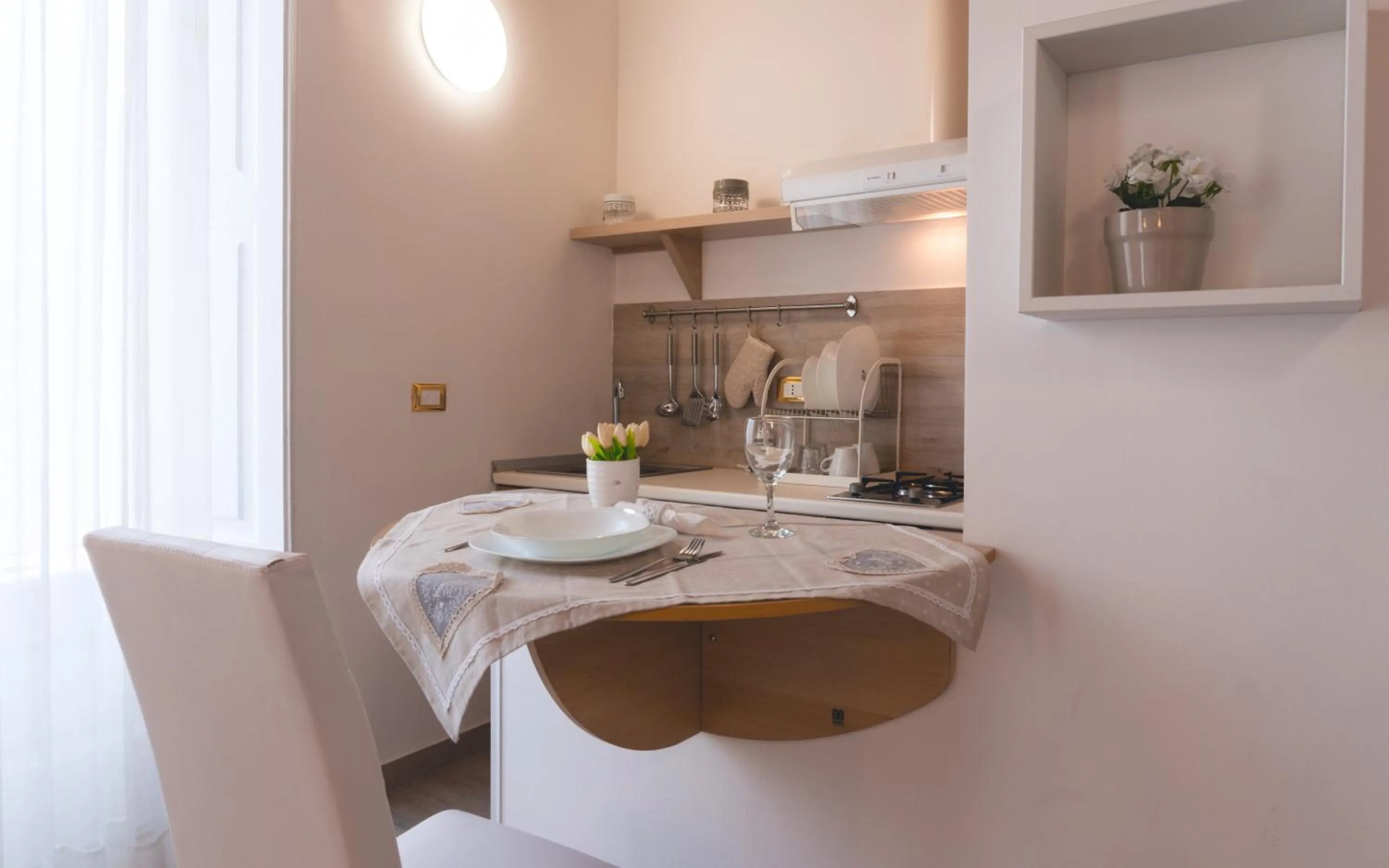 Kitchen or kitchenette in Fata34 Luxury B&B