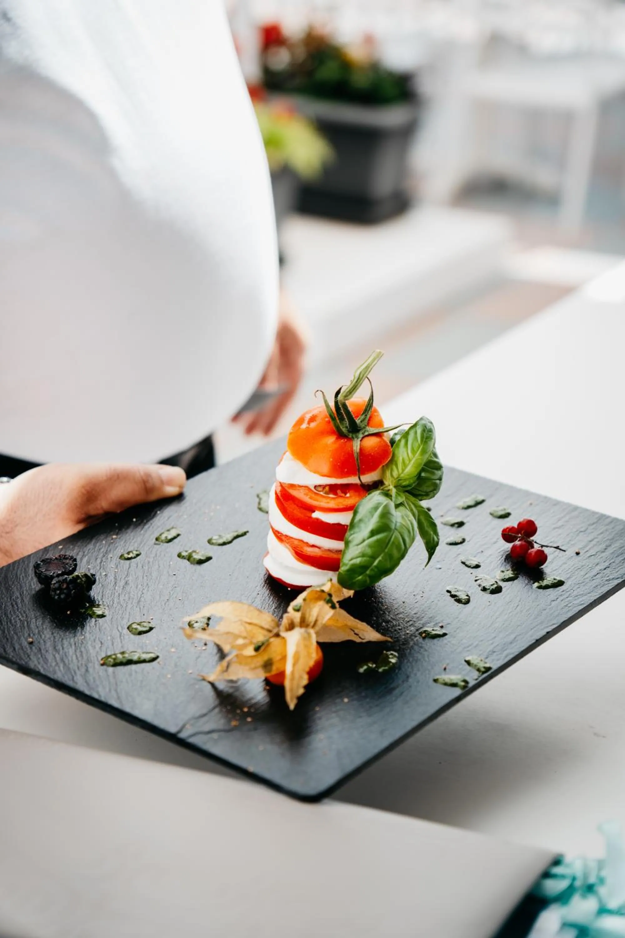 Food close-up in Hotel Marina