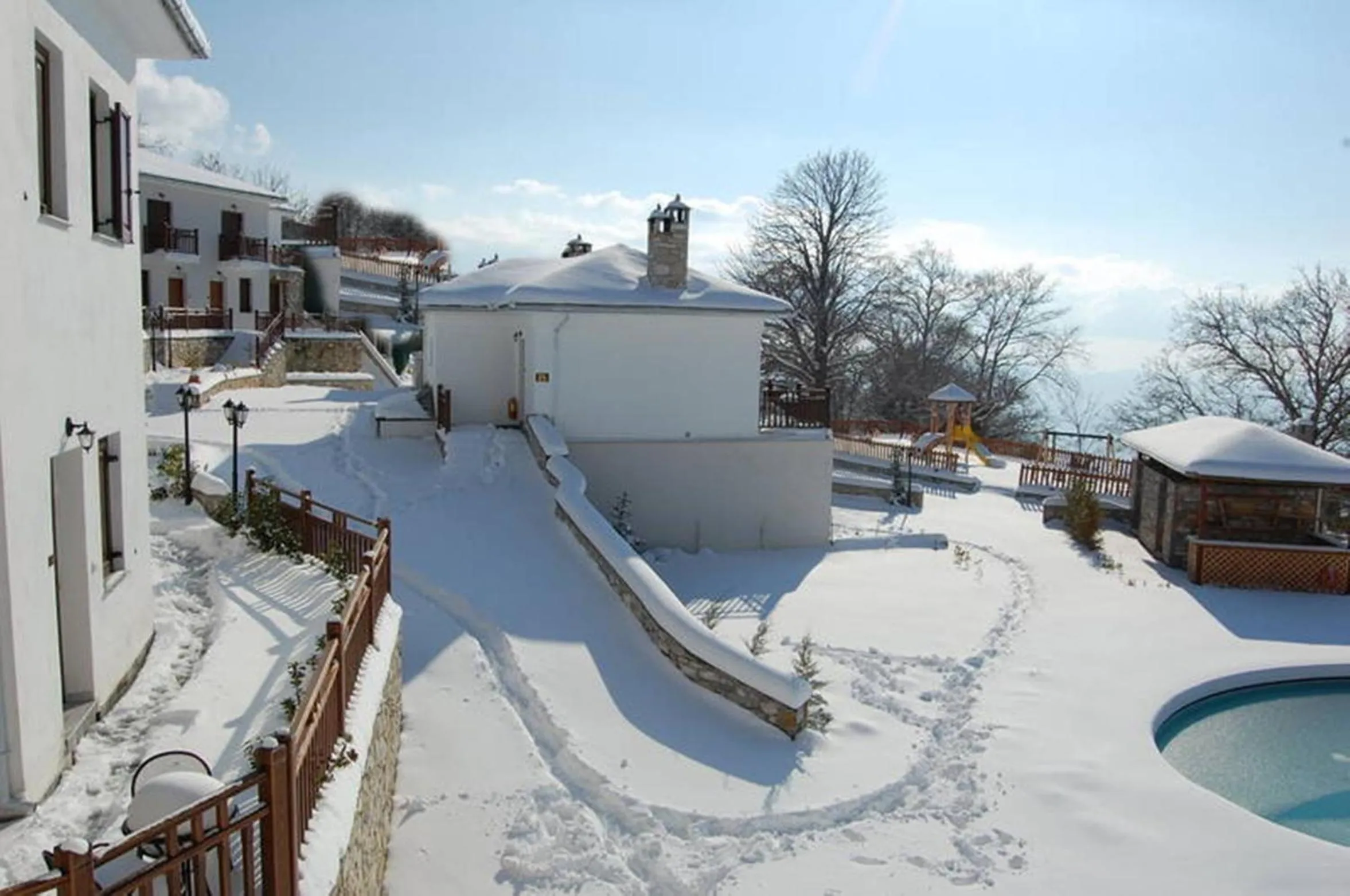 Facade/entrance in Hotel Pelion Resort