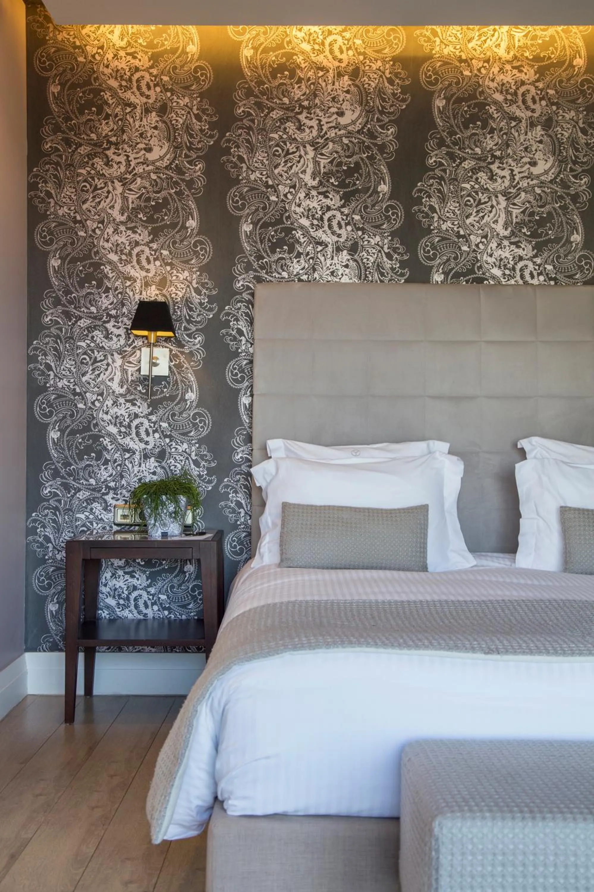 Decorative detail, Bed in The Y Hotel