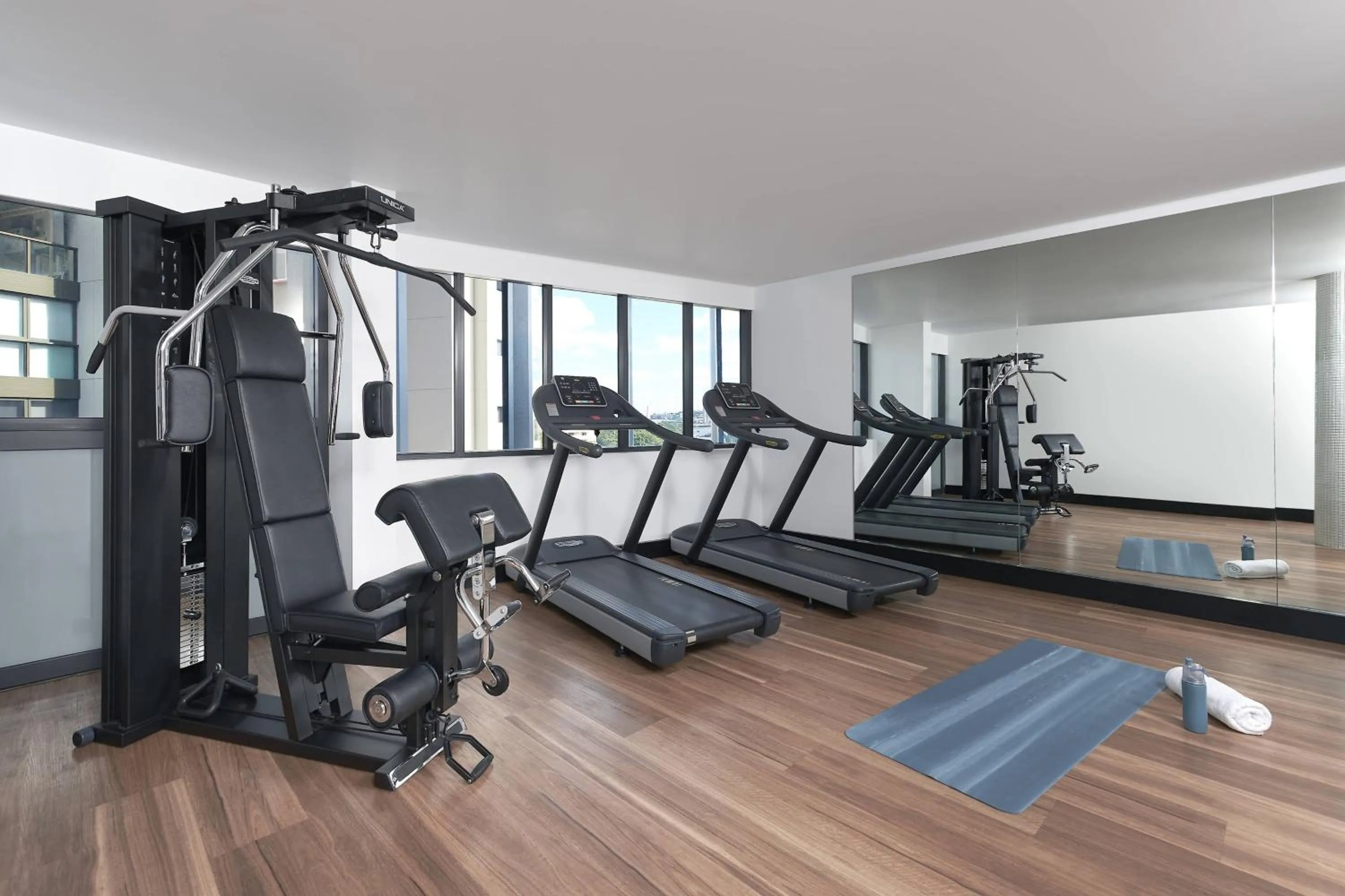 Fitness centre/facilities in Courtyard by Marriott Brisbane South Bank