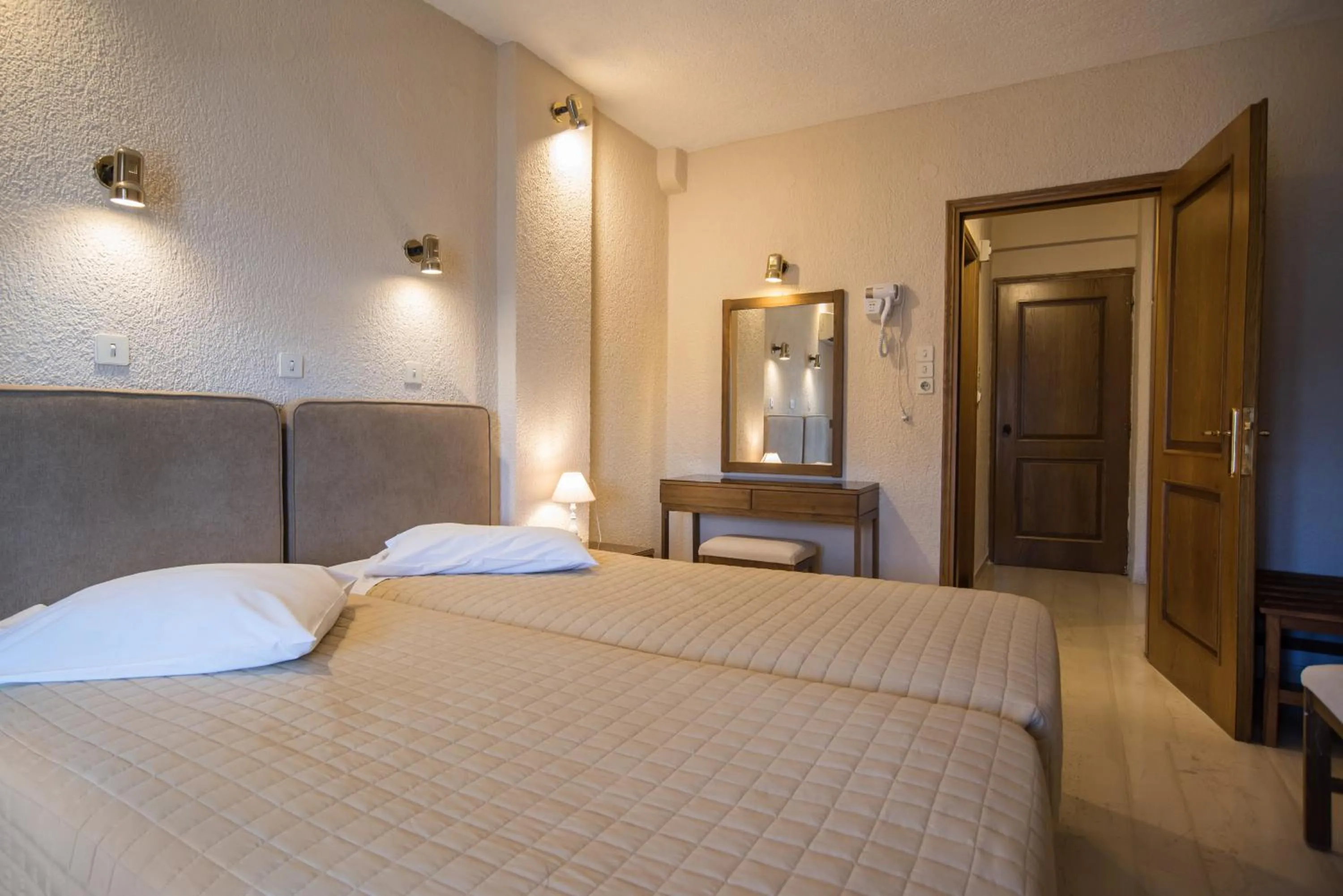 Bed in Olympic Hotel