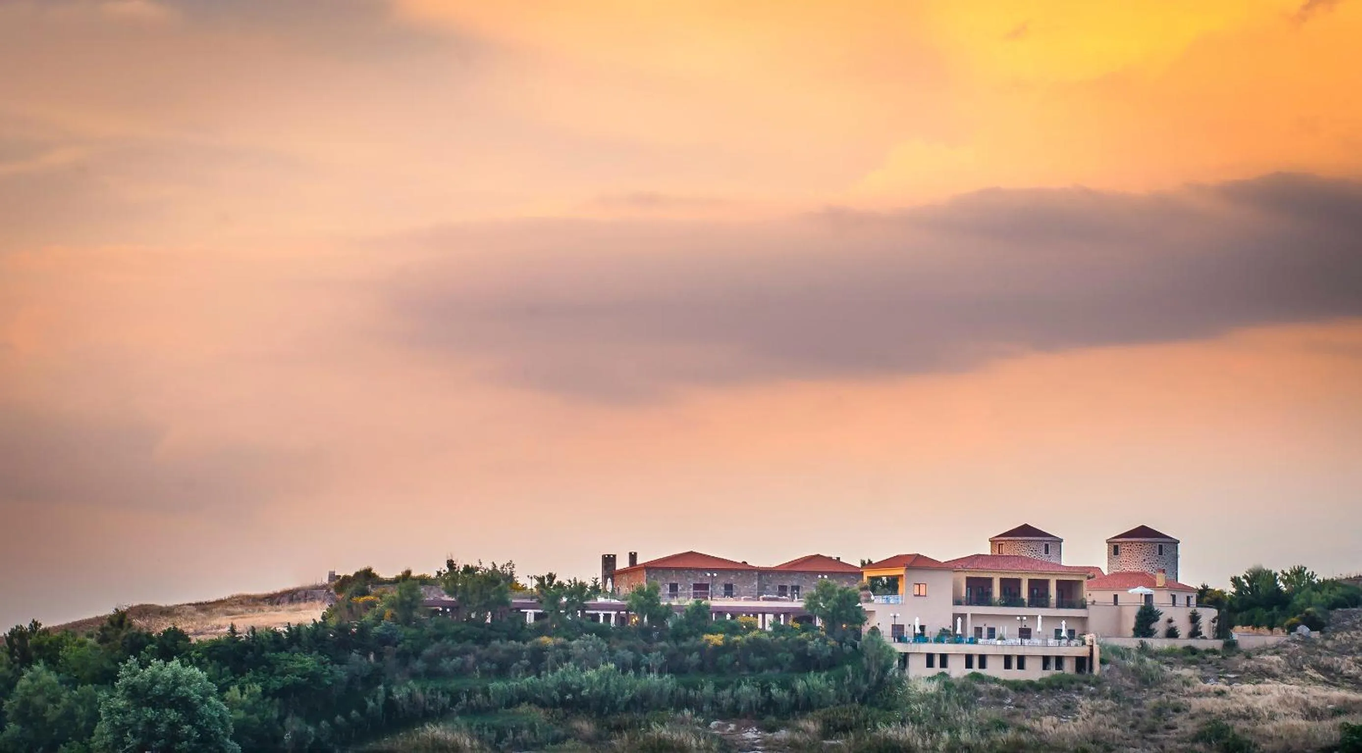 Bird's eye view in Varos Village Boutique Hotel