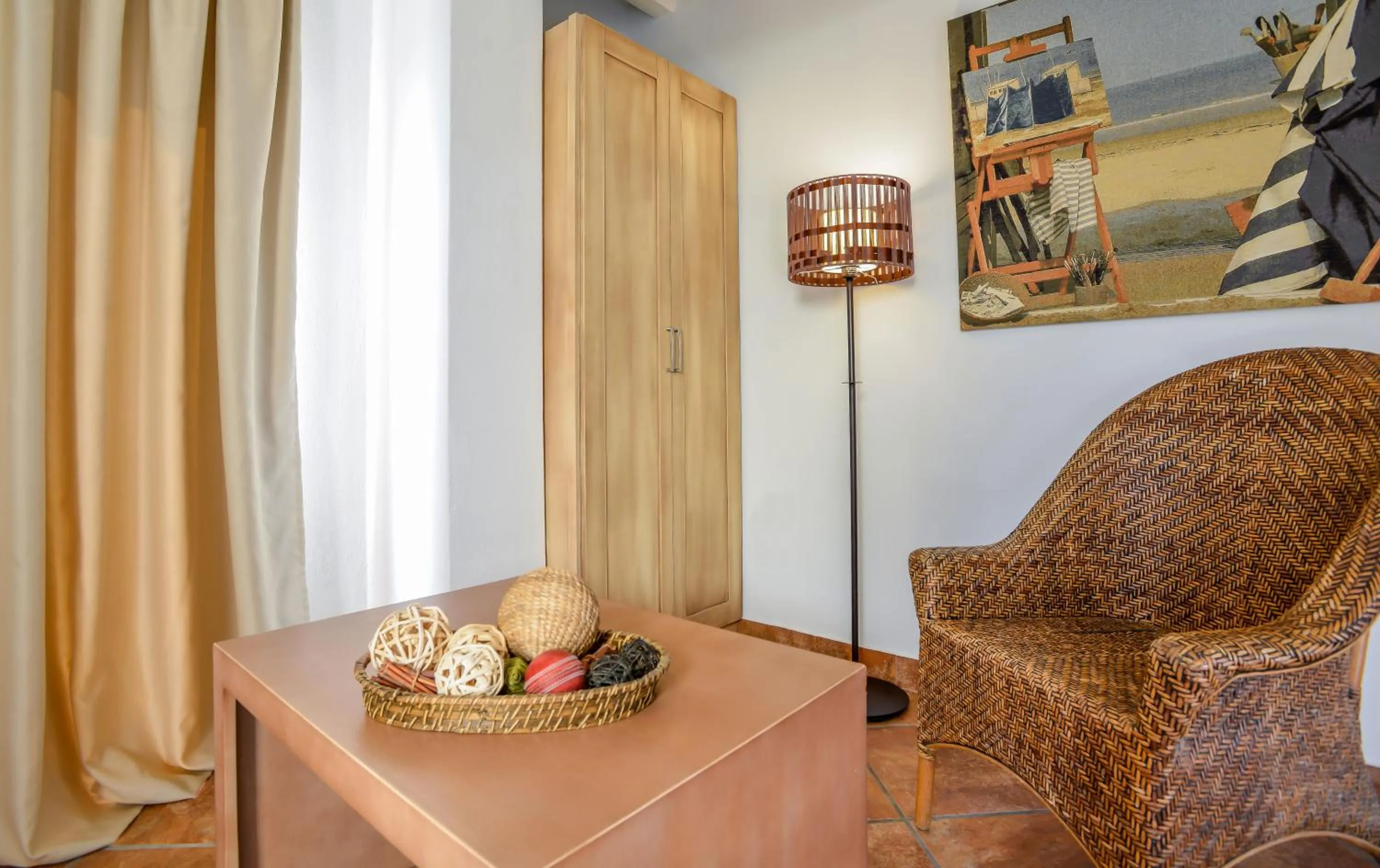 Living room in Varos Village Boutique Hotel