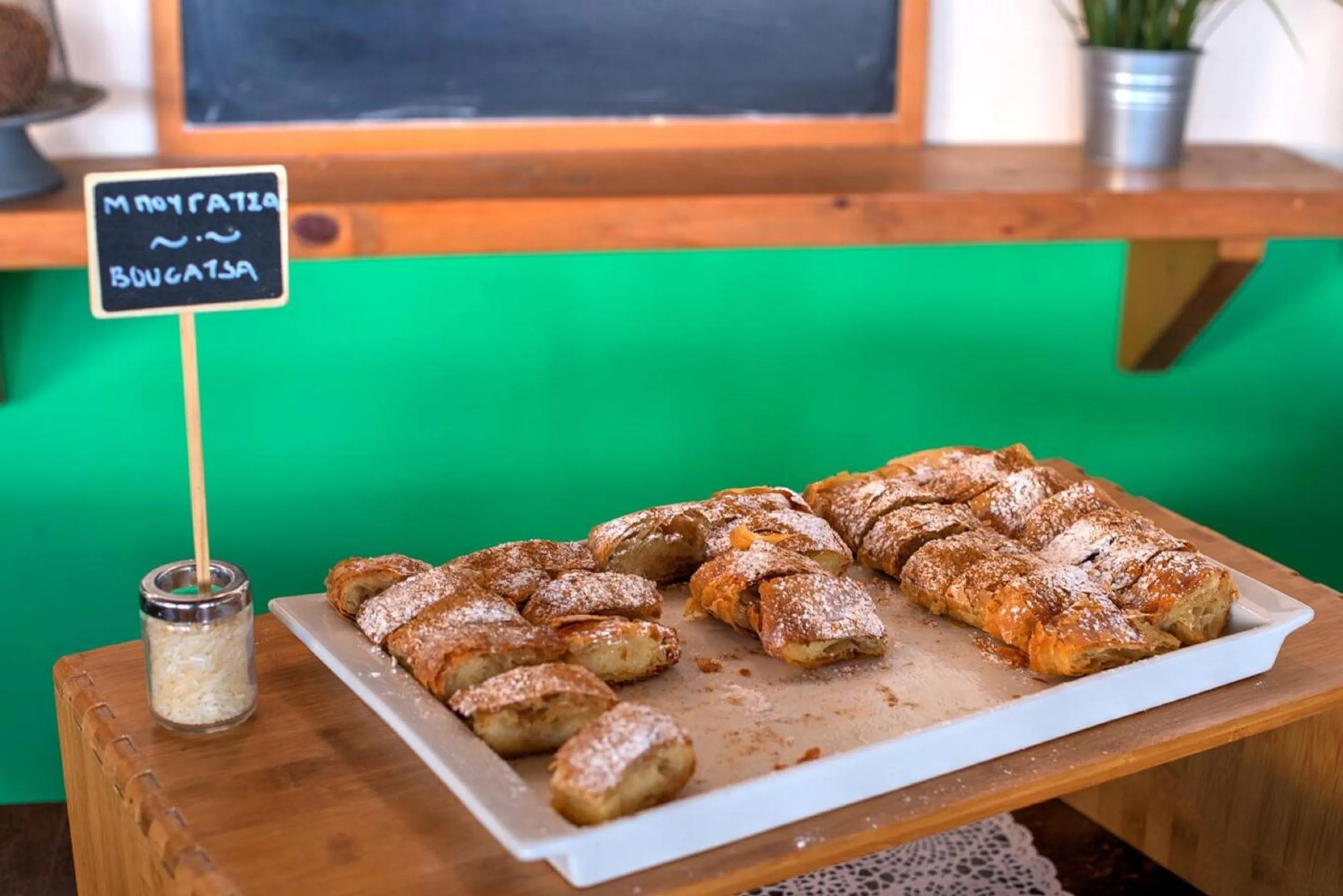 Buffet breakfast in Varos Village Boutique Hotel